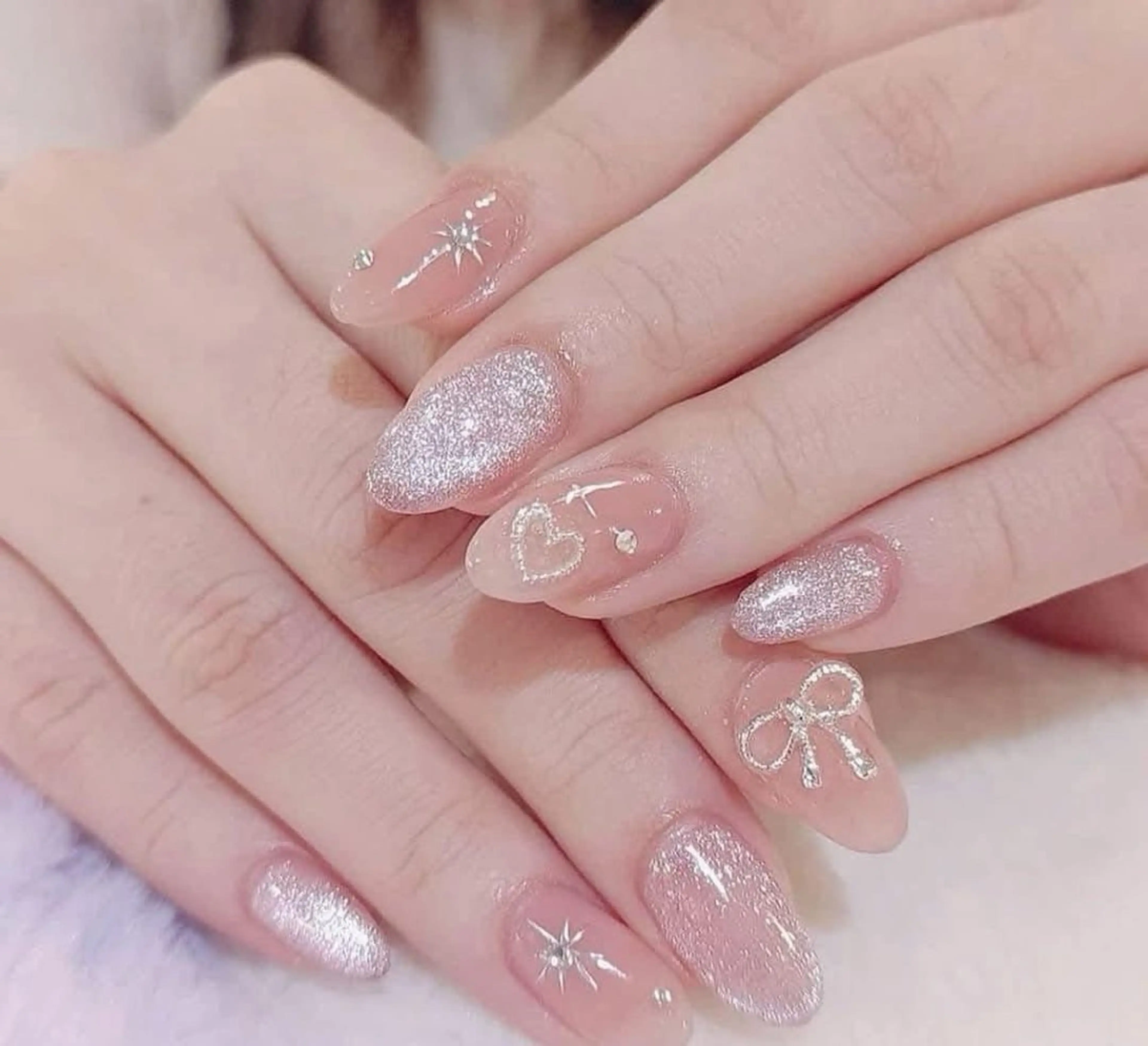ネイル チークネイル フットネイル フレンチネイル グラデーション 韓国ネイル Yuki nail staffのネイルデザイン