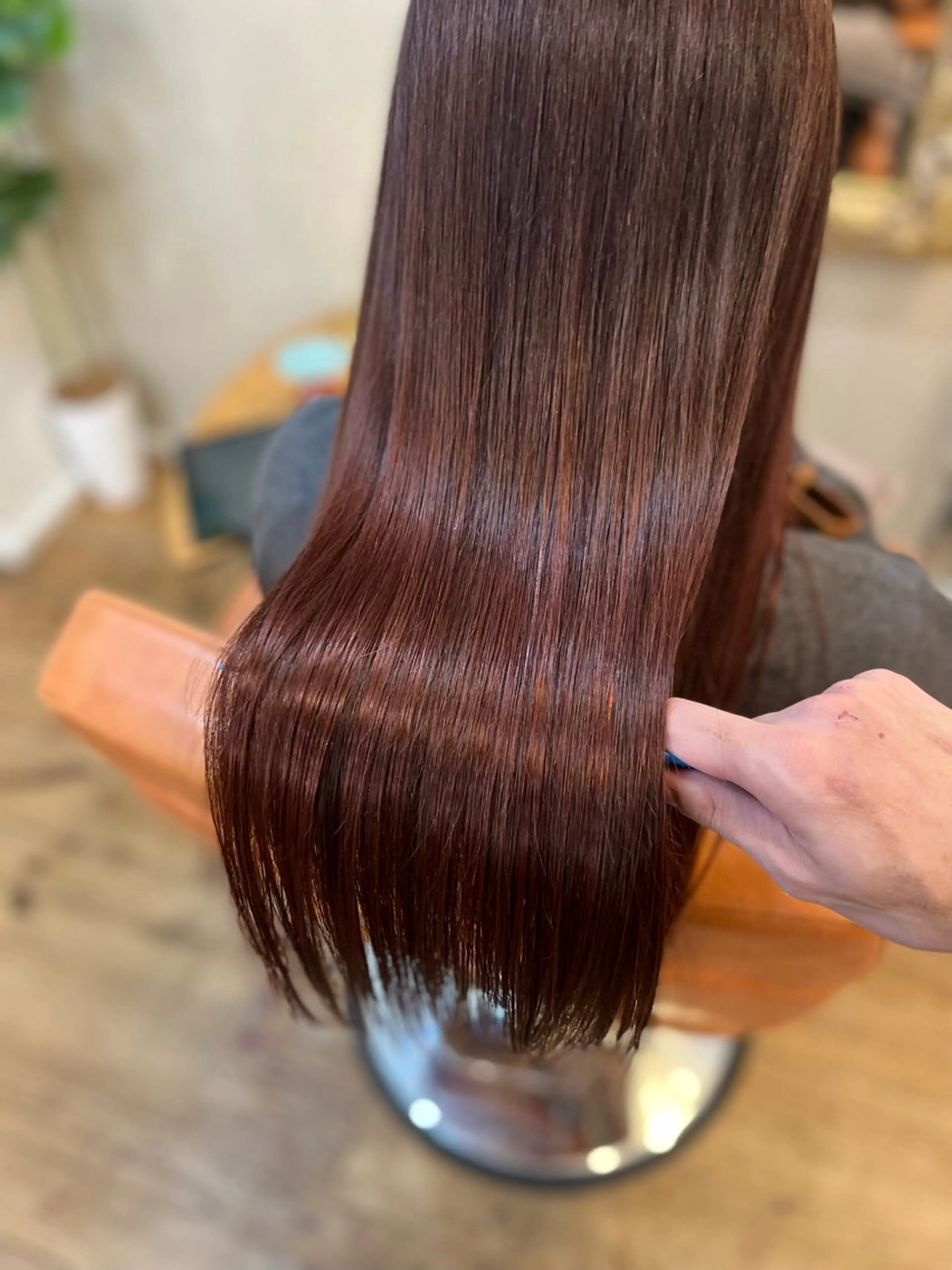 ロング ⚪️髪質改善 縮毛 店長 コウ⚪️のヘアスタイル