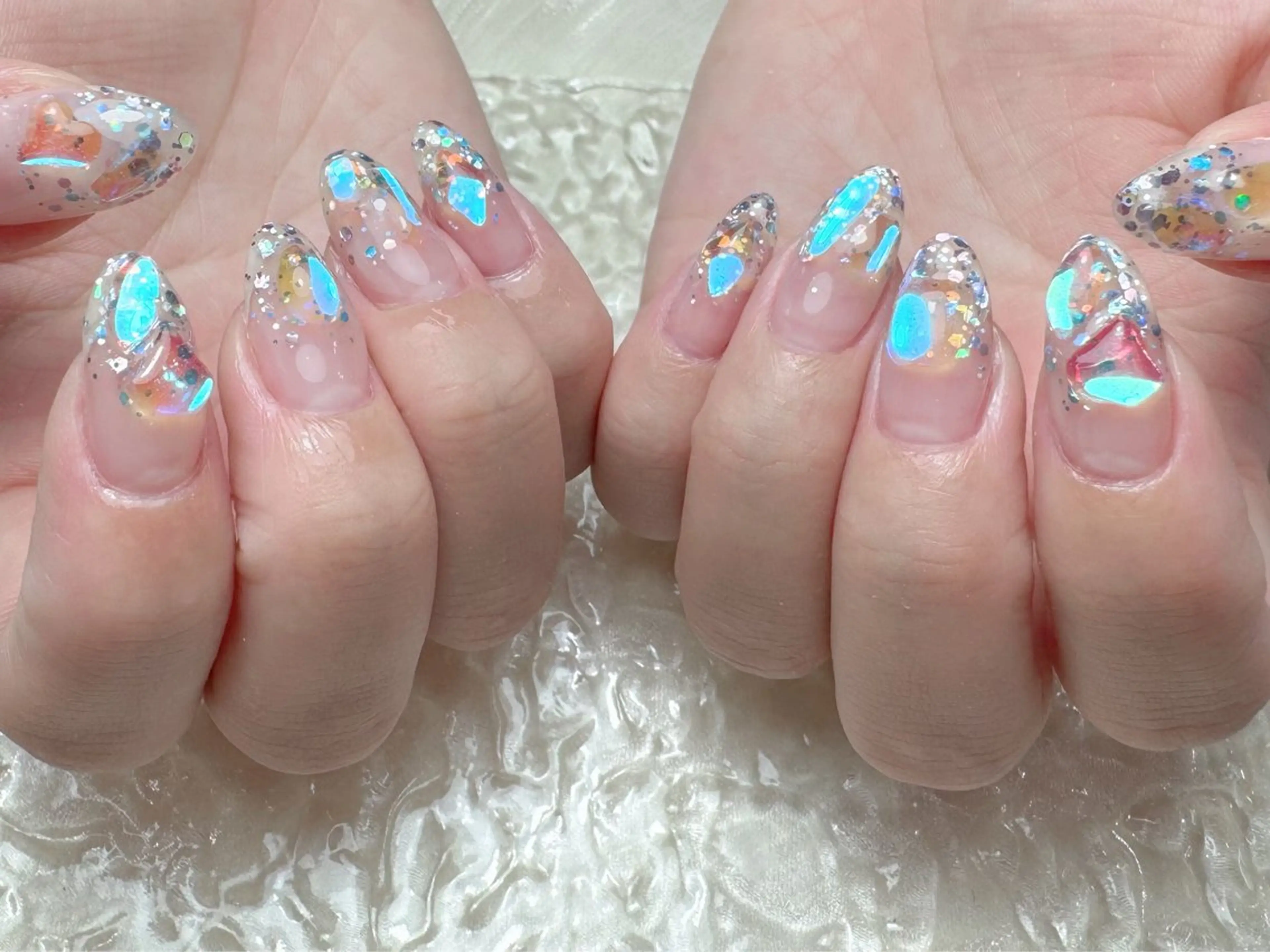 ネイル ハンドネイル マジックミラー所属・マジック ミラーのネイルデザイン