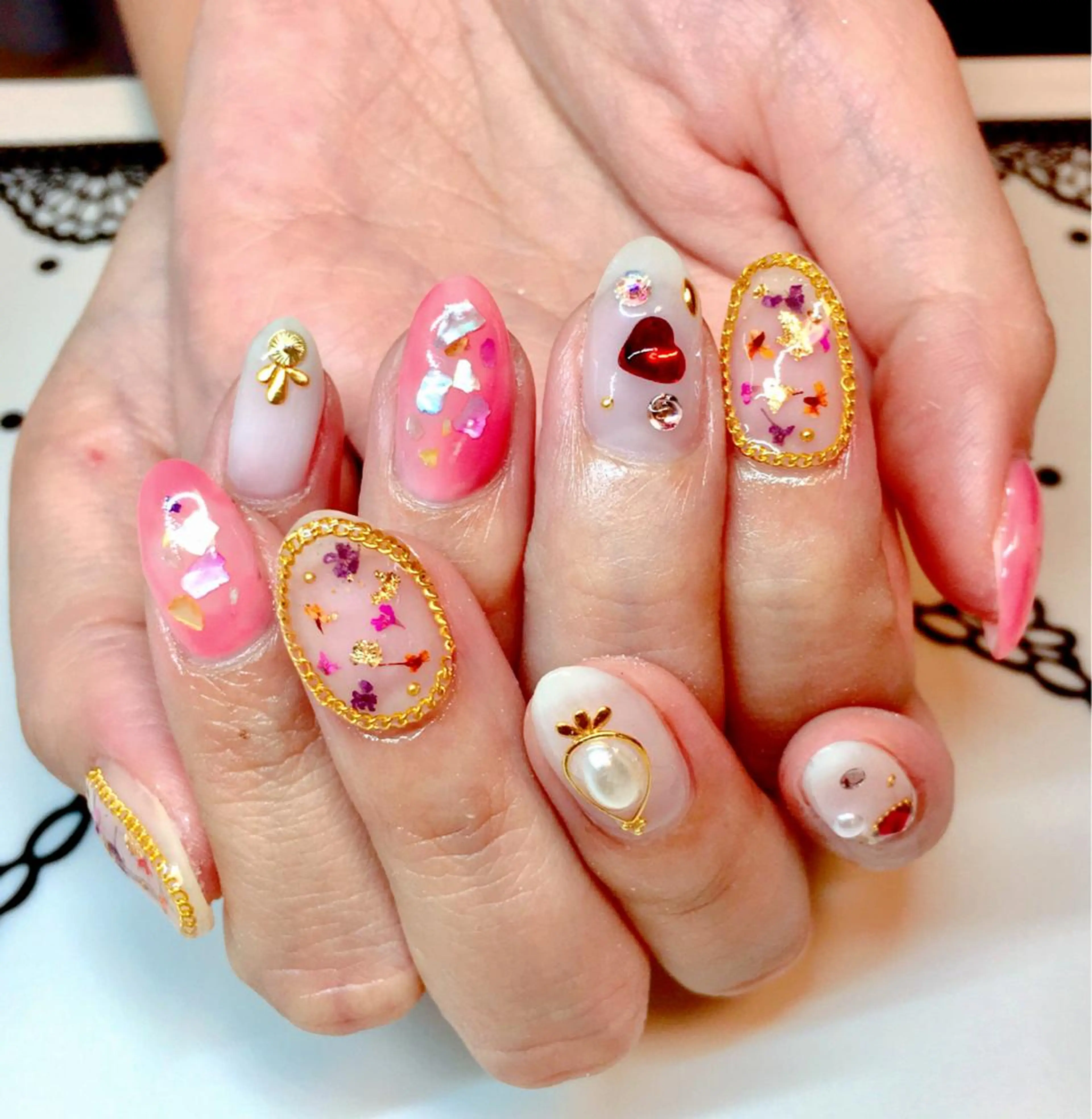ネイル ハンドネイル nailsalon sugarr所属・nailist cocoのネイルデザイン