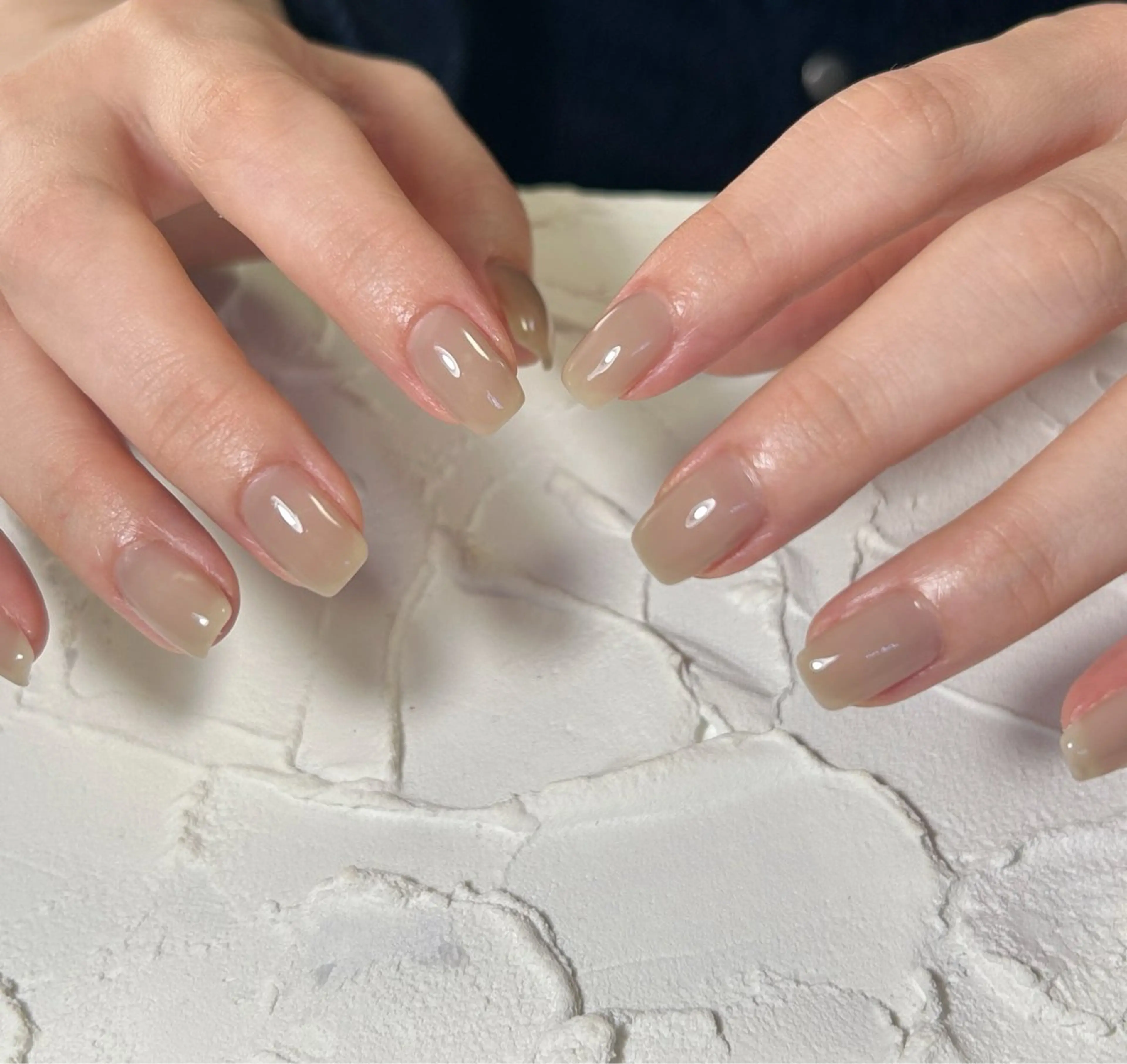 ネイル ワンカラーネイル Lofinails ちひろのネイルデザイン