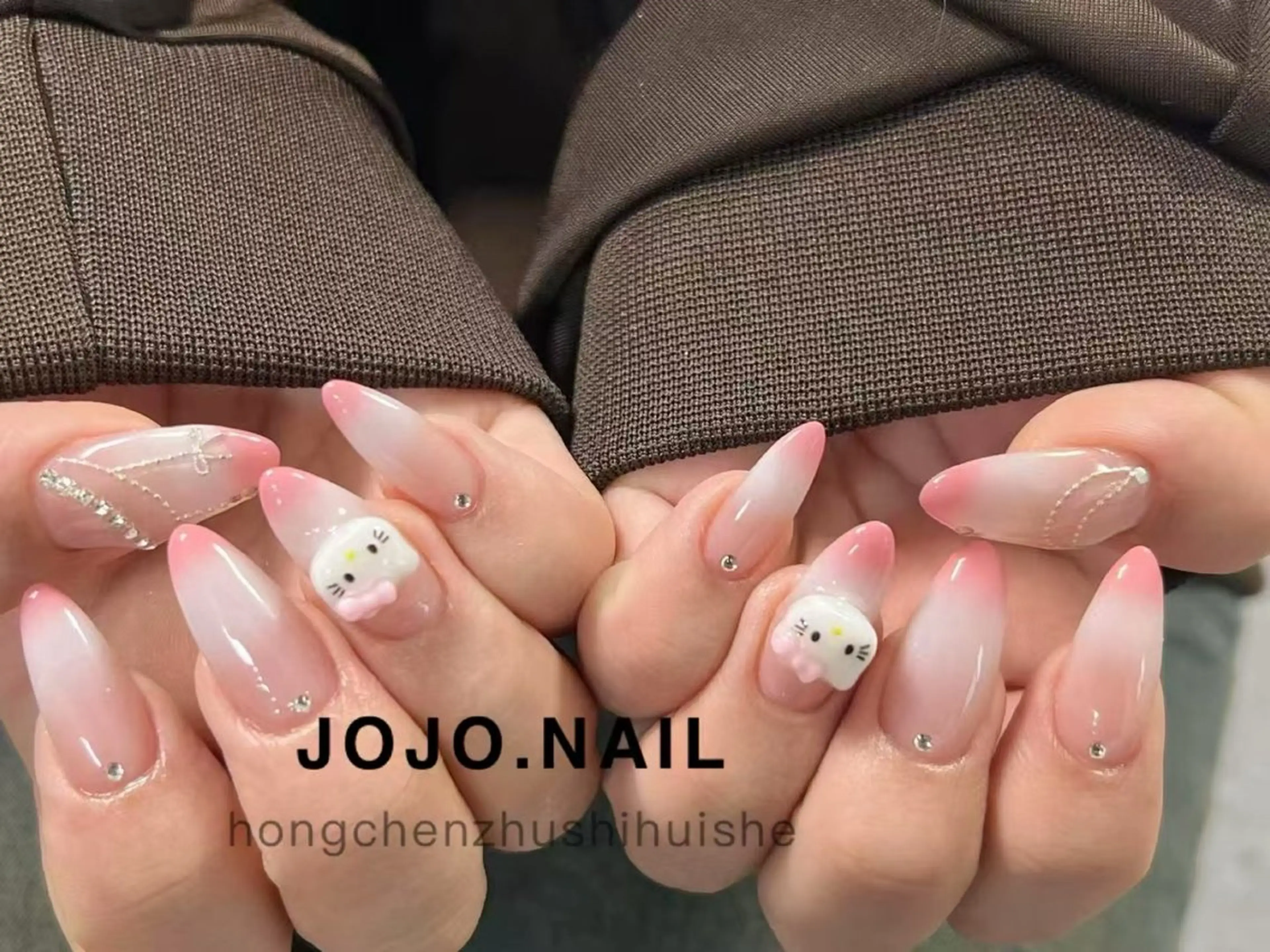 事前連絡限定★チップ長さ出し10本+持ち込みデザインやり放題初回オフ無料★自店付け替えオフ無料◎全メニュー甘皮ケアの写真