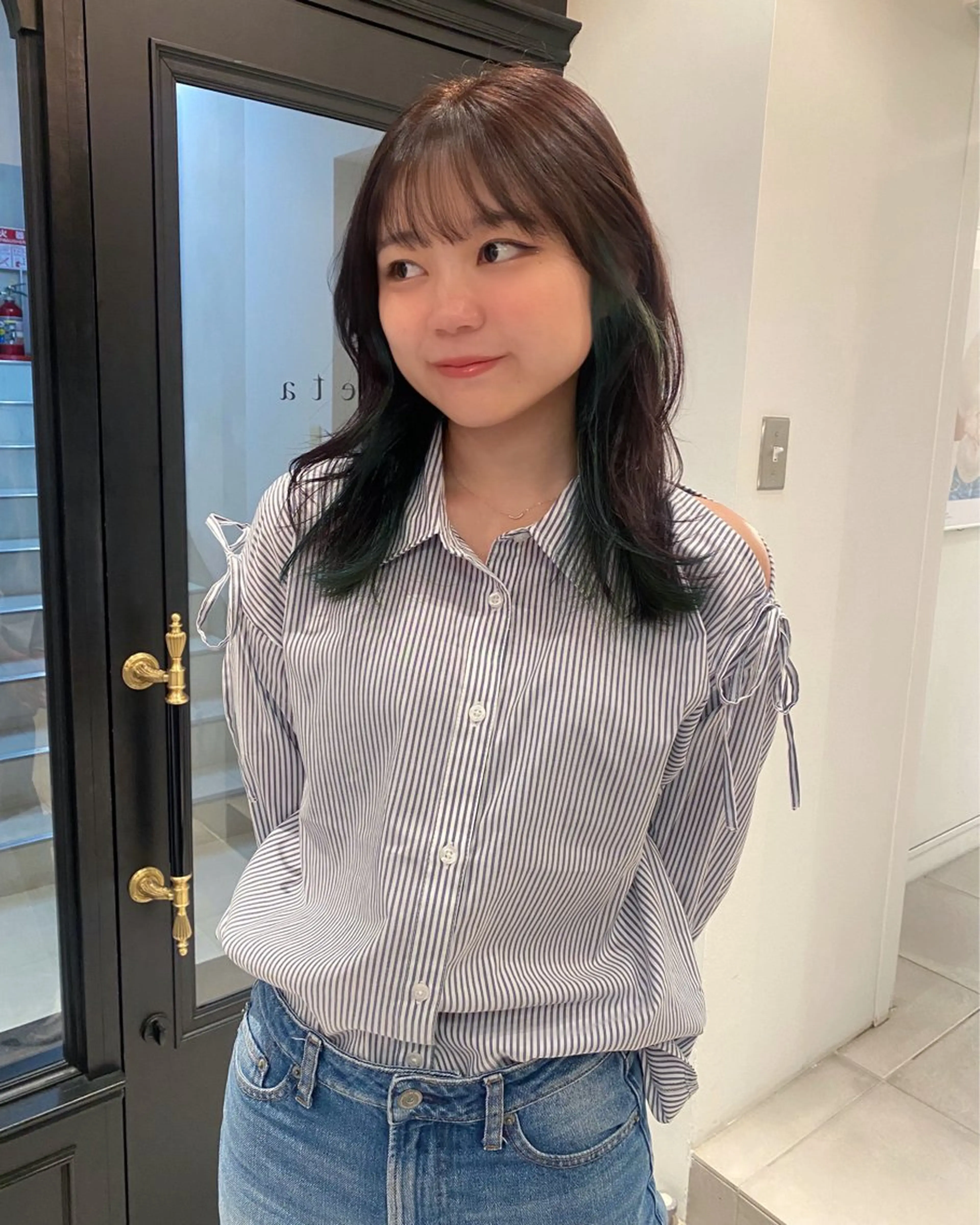 ミディアム カラー riria/ボブ /ブラウンカラー🎀のヘアスタイル