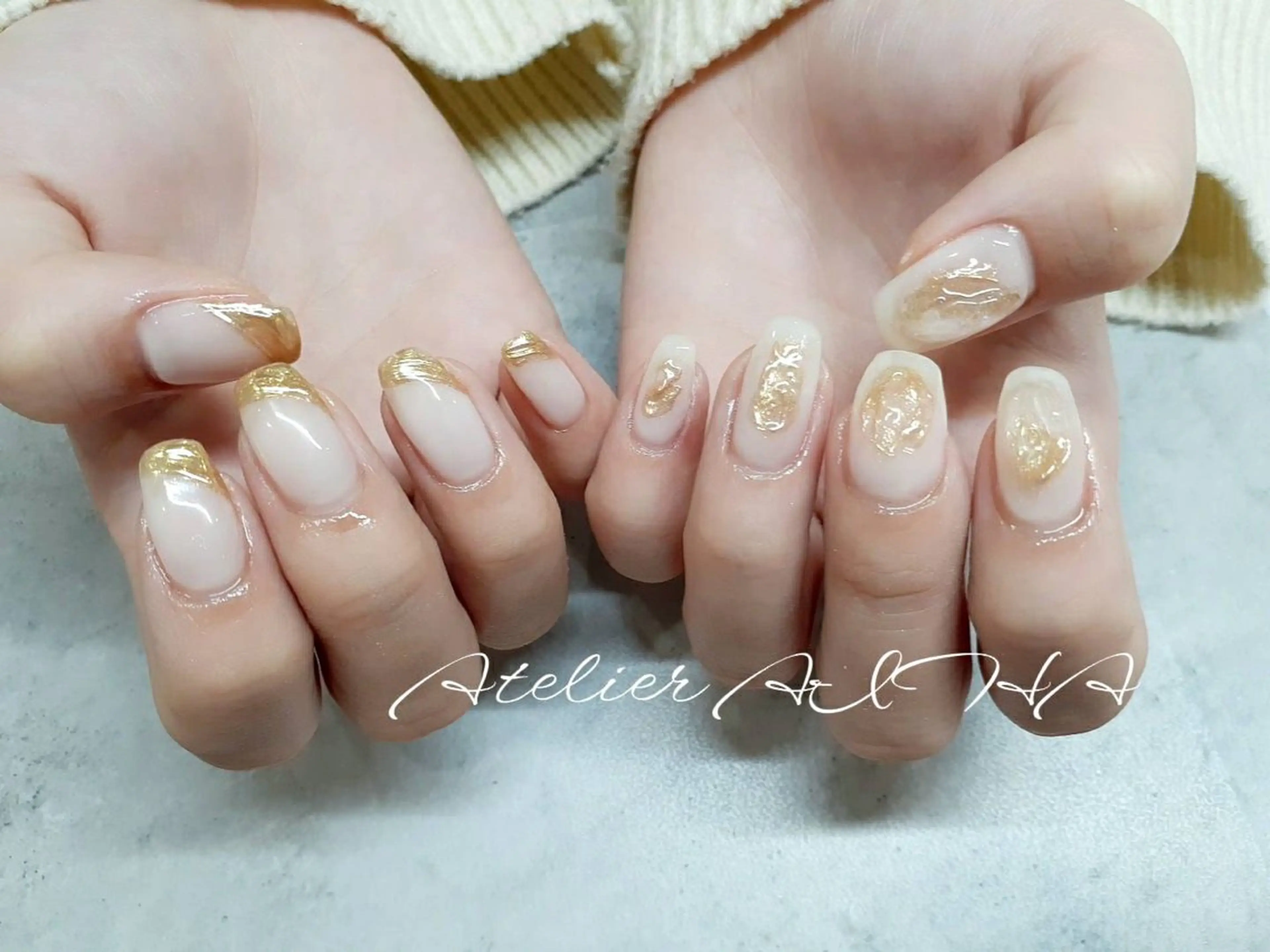 ネイル アトリエAIHA所属・アトリエAIHA★ フィルイン推奨サロンのネイルデザイン