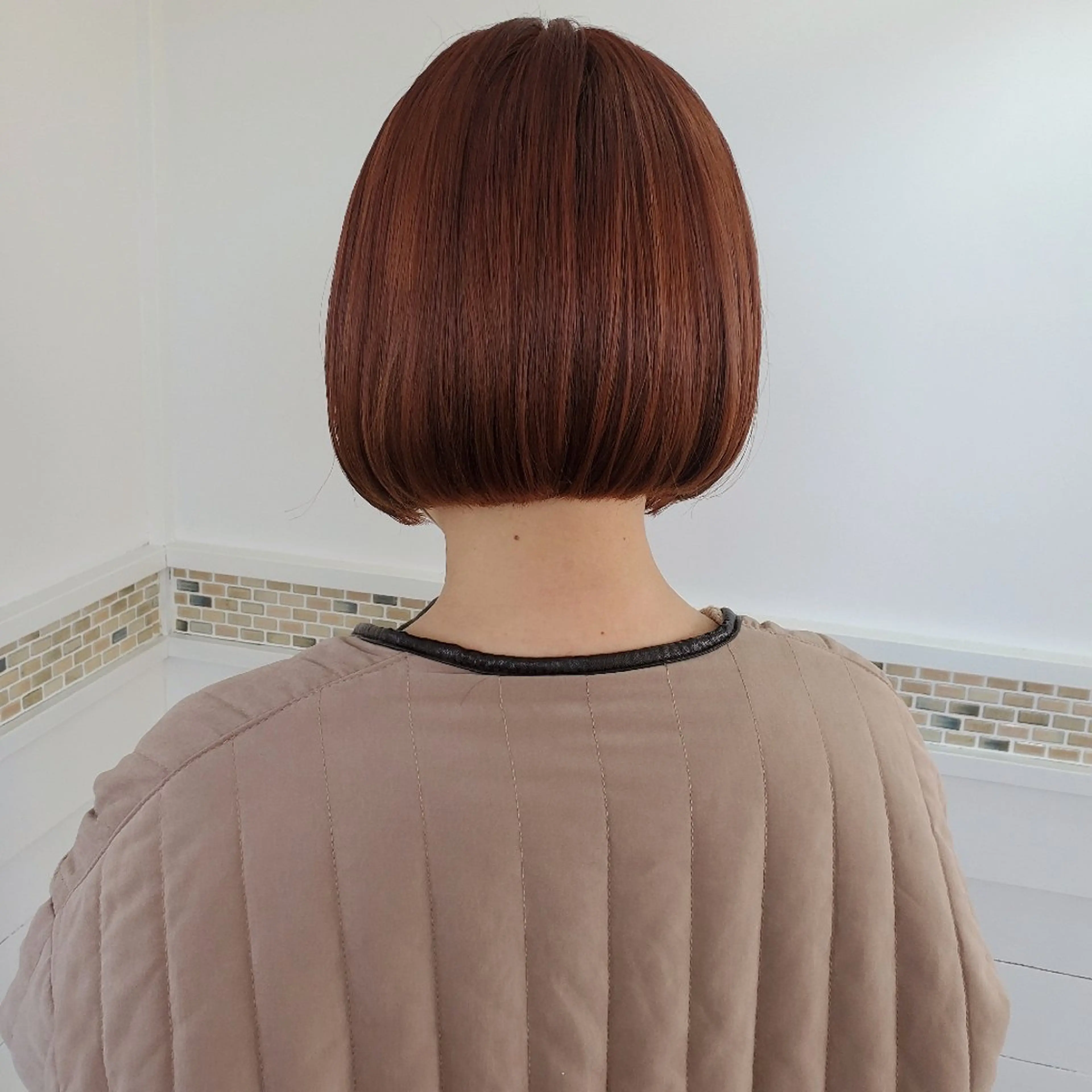 カット＋水素カラーの写真