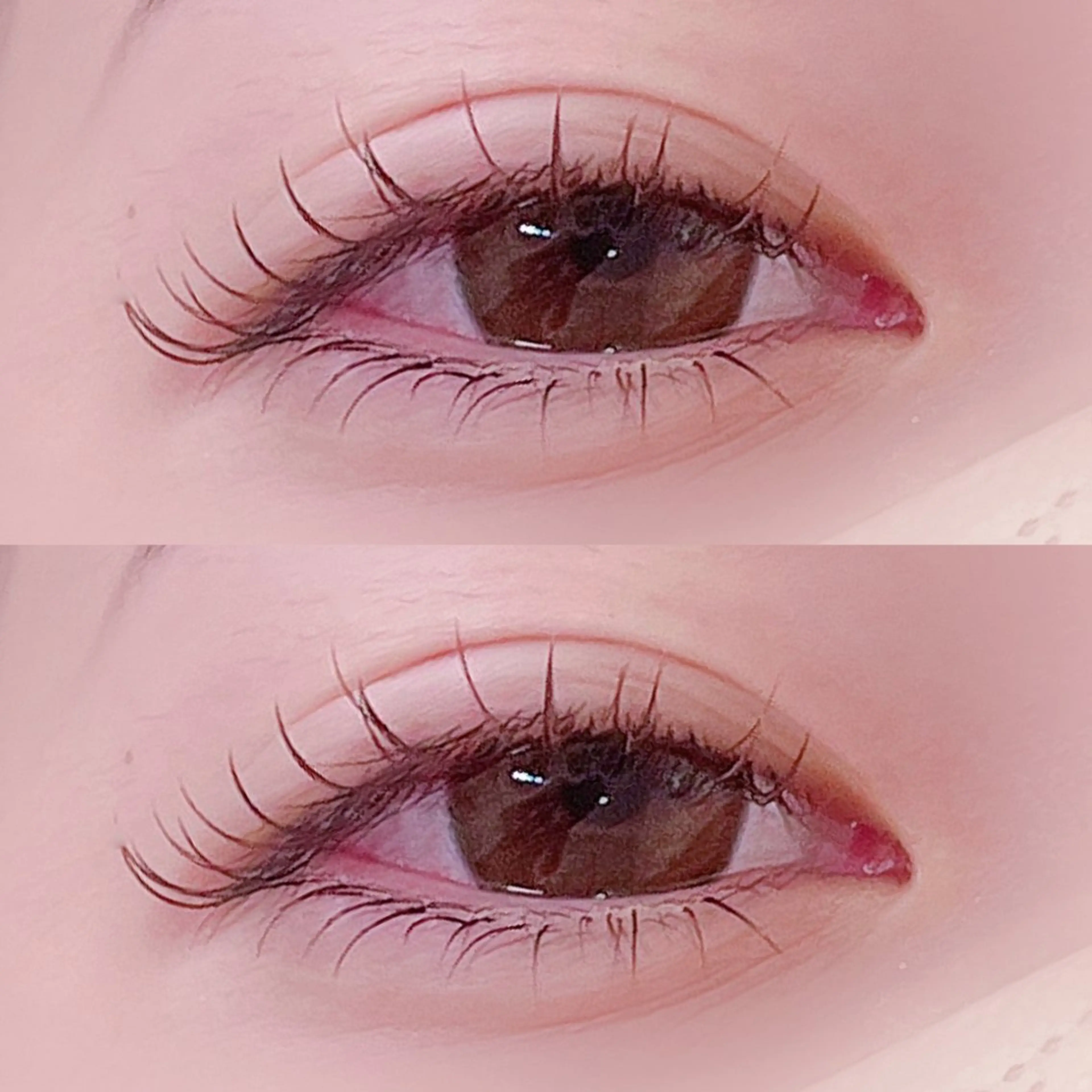 マツエク・マツパ カラーマツエク フラットラッシュ Jカール 下まつげエクステ マツエク hibiki 🤍sofa立川のマツエク・マツパデザイン