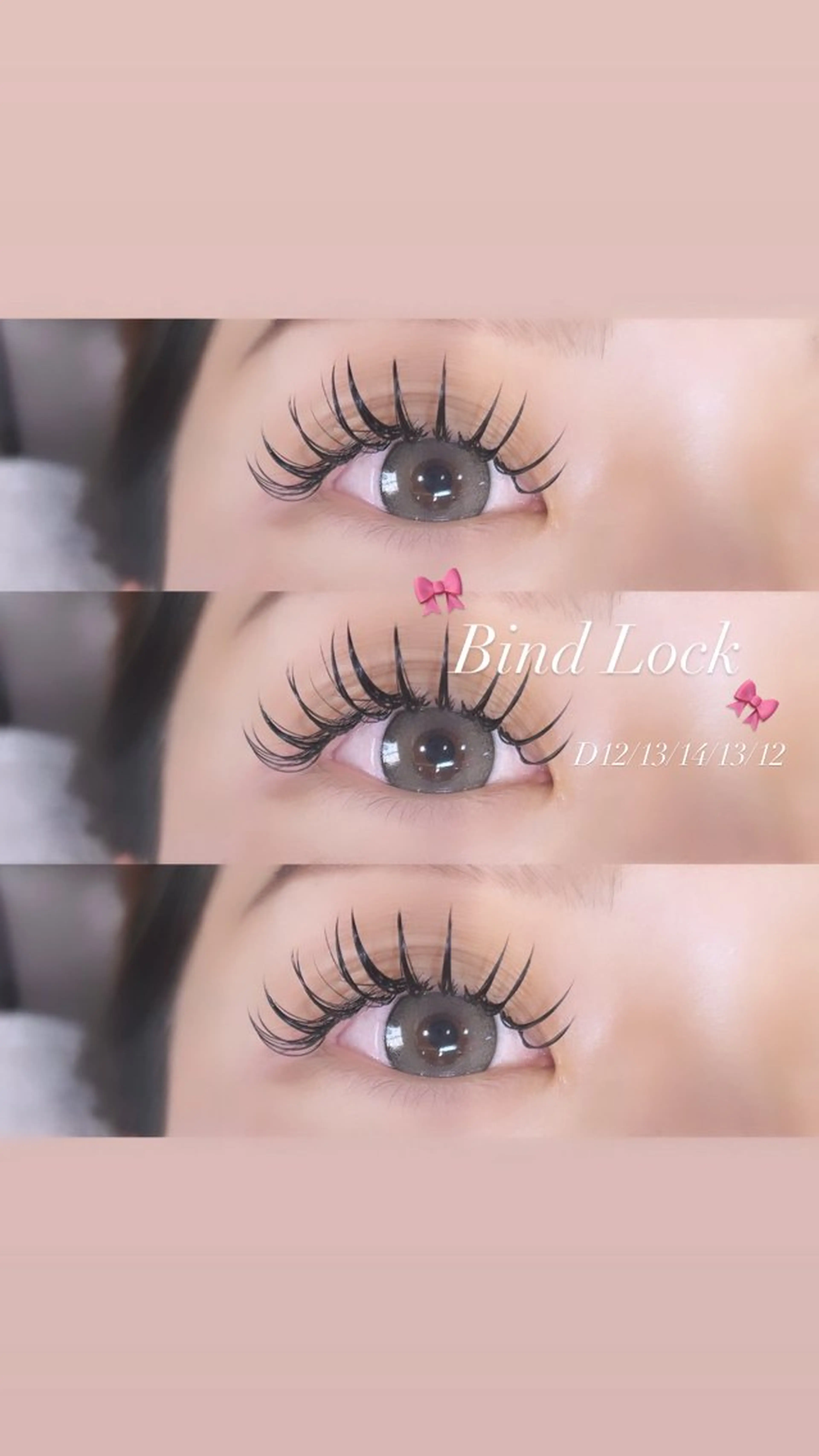 マツエク・マツパ バインドロック 🎀misaki 🎀のマツエク・マツパデザイン