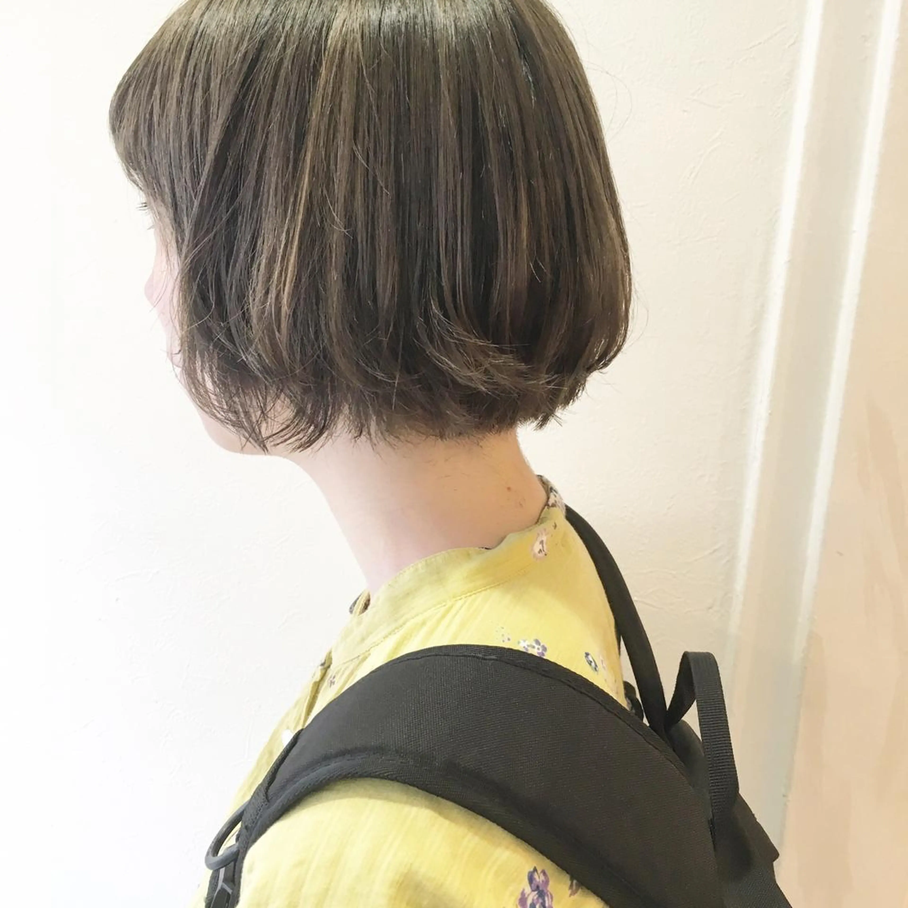 ショート アッシュ アッシュグレー yuki hair所属・yuki watanabeのヘアスタイル