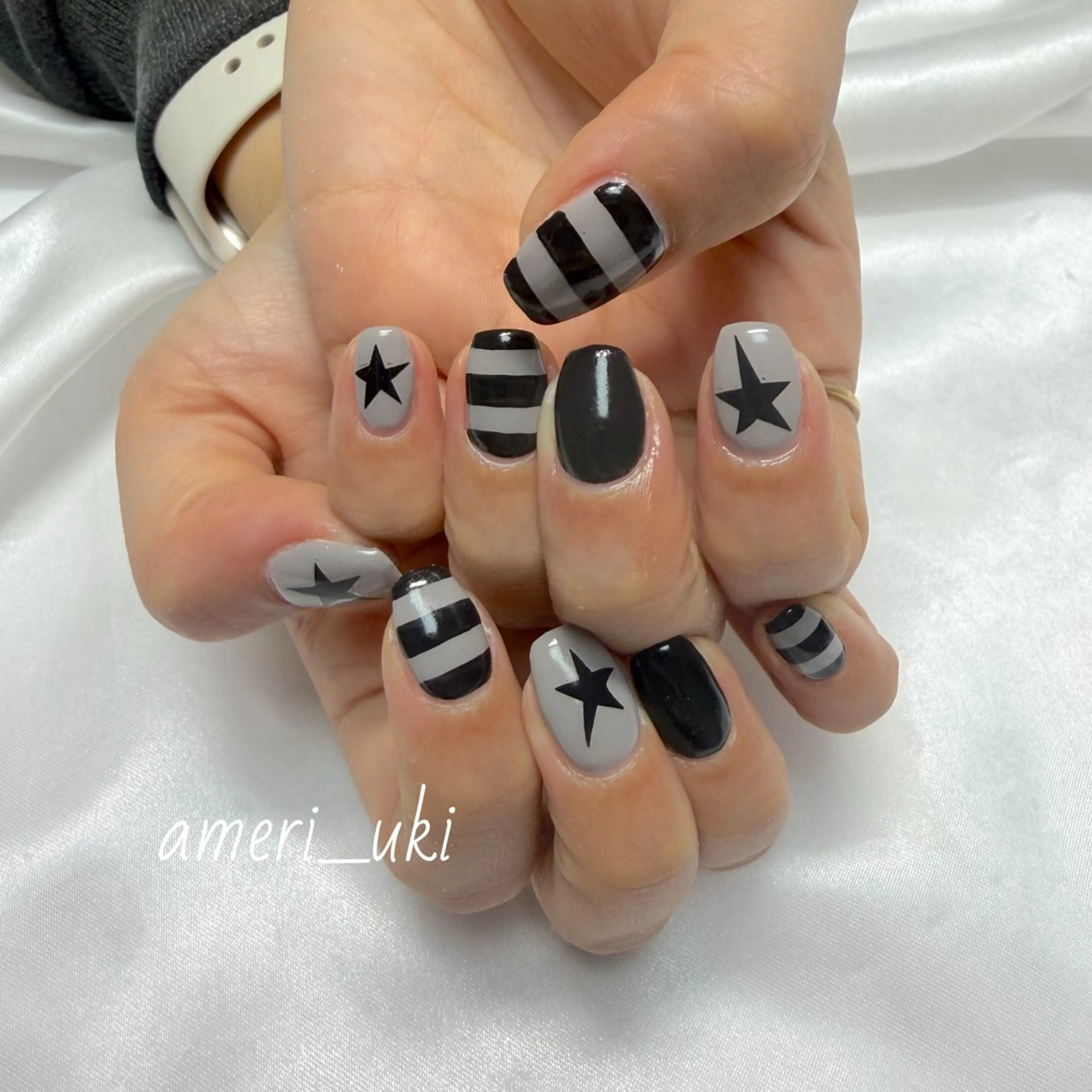 ネイル ハンドネイル Ameri nail /UKIのネイルデザイン