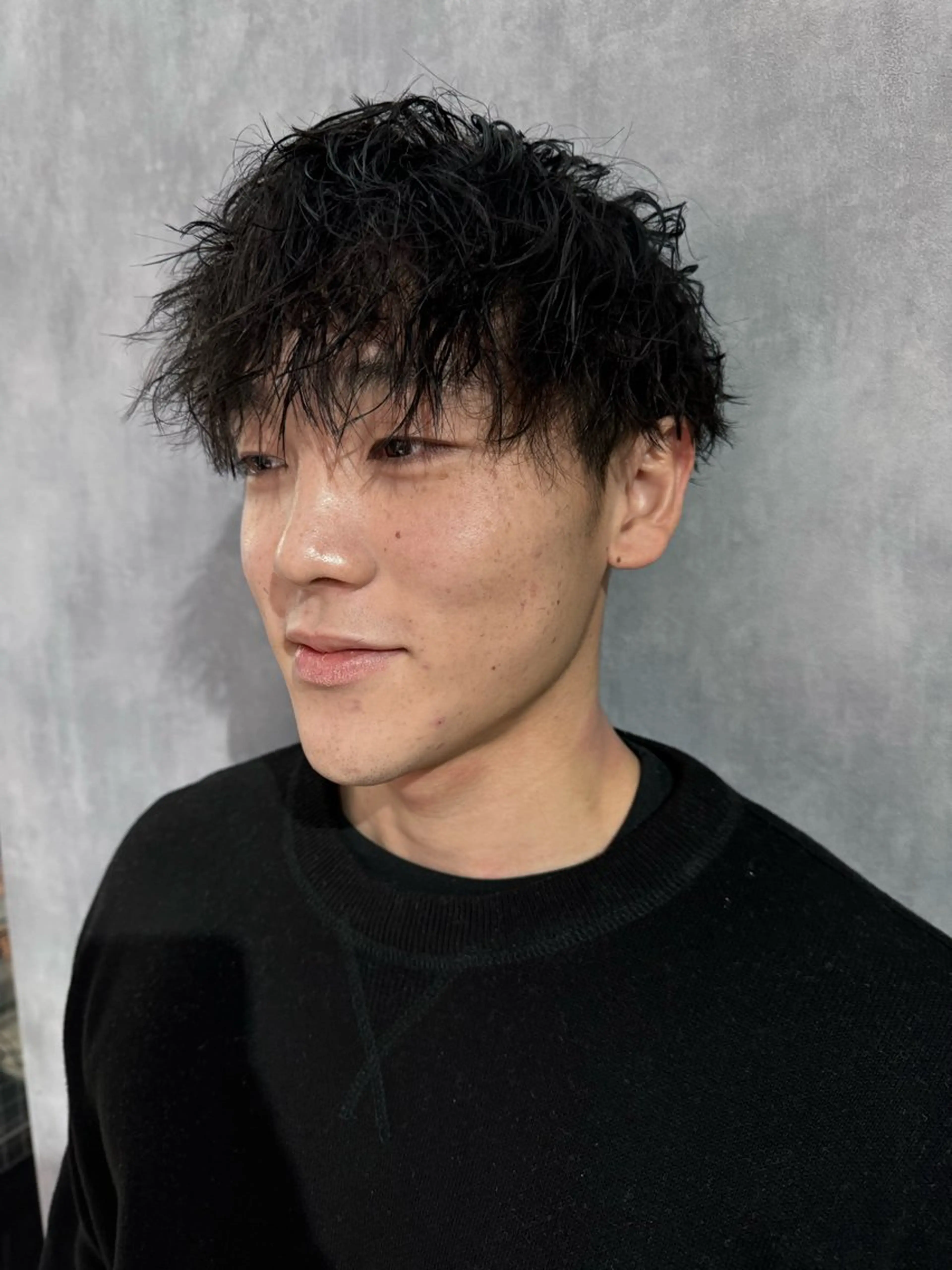 パーマ メンズ カット パーマ NAOKI /海外風のヘアスタイル