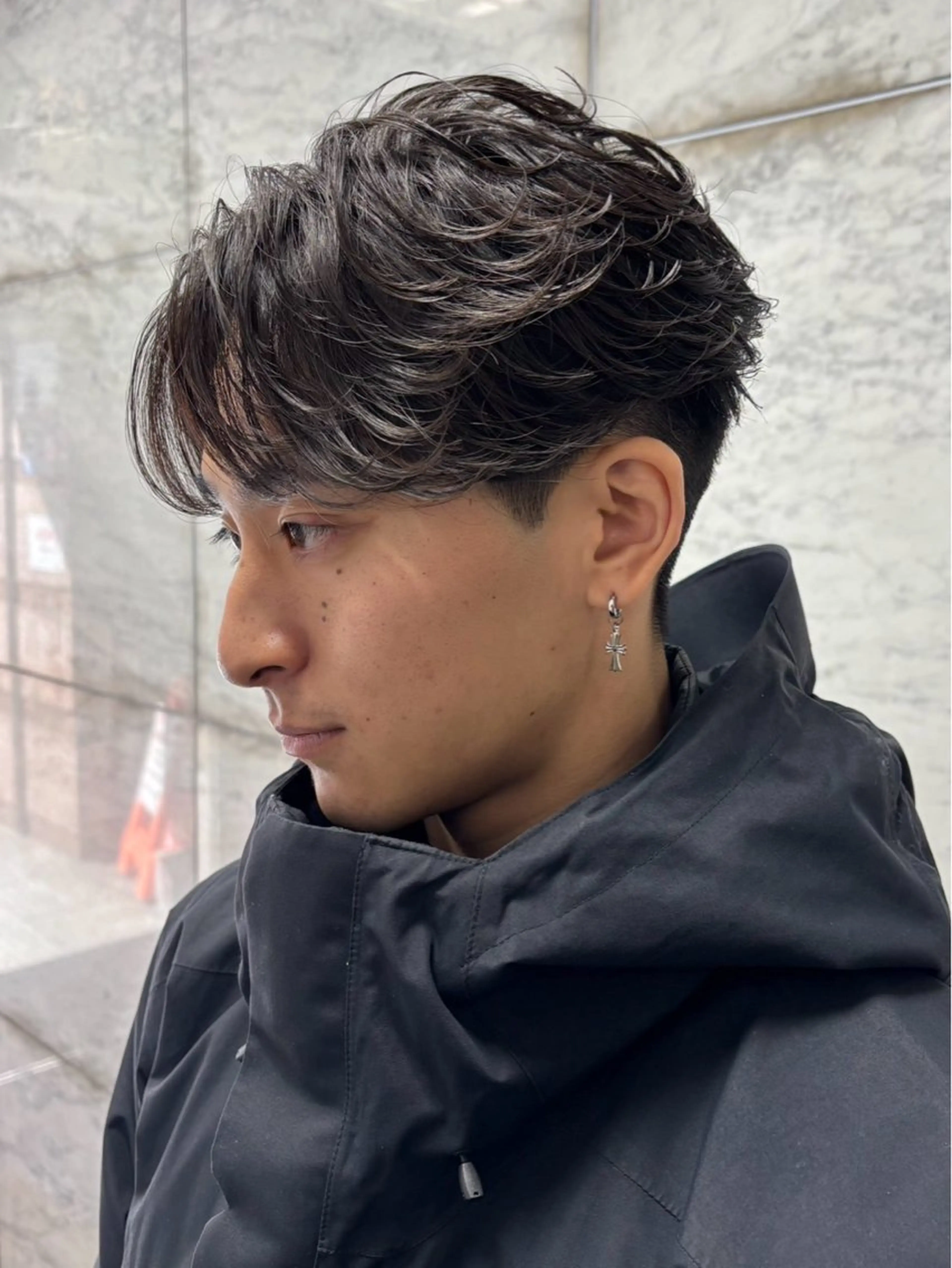 パーマ メンズ カット パーマ mihoko/ ニュアンスパーマのヘアスタイル