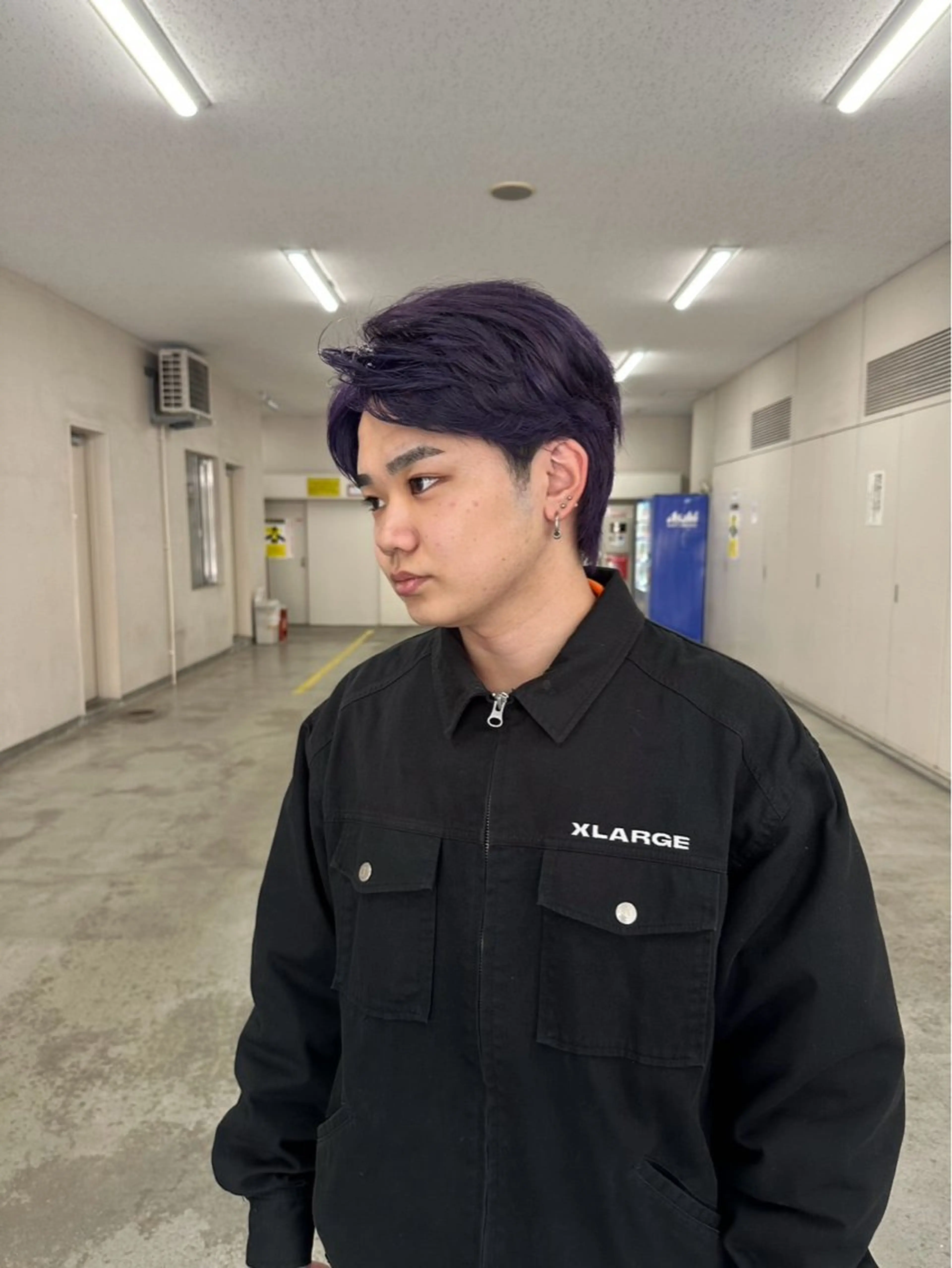 ショート カラー メンズ メンズ就活ヘア レイヤーカット カット 拓斗/天神/ メンズカット👑のヘアスタイル