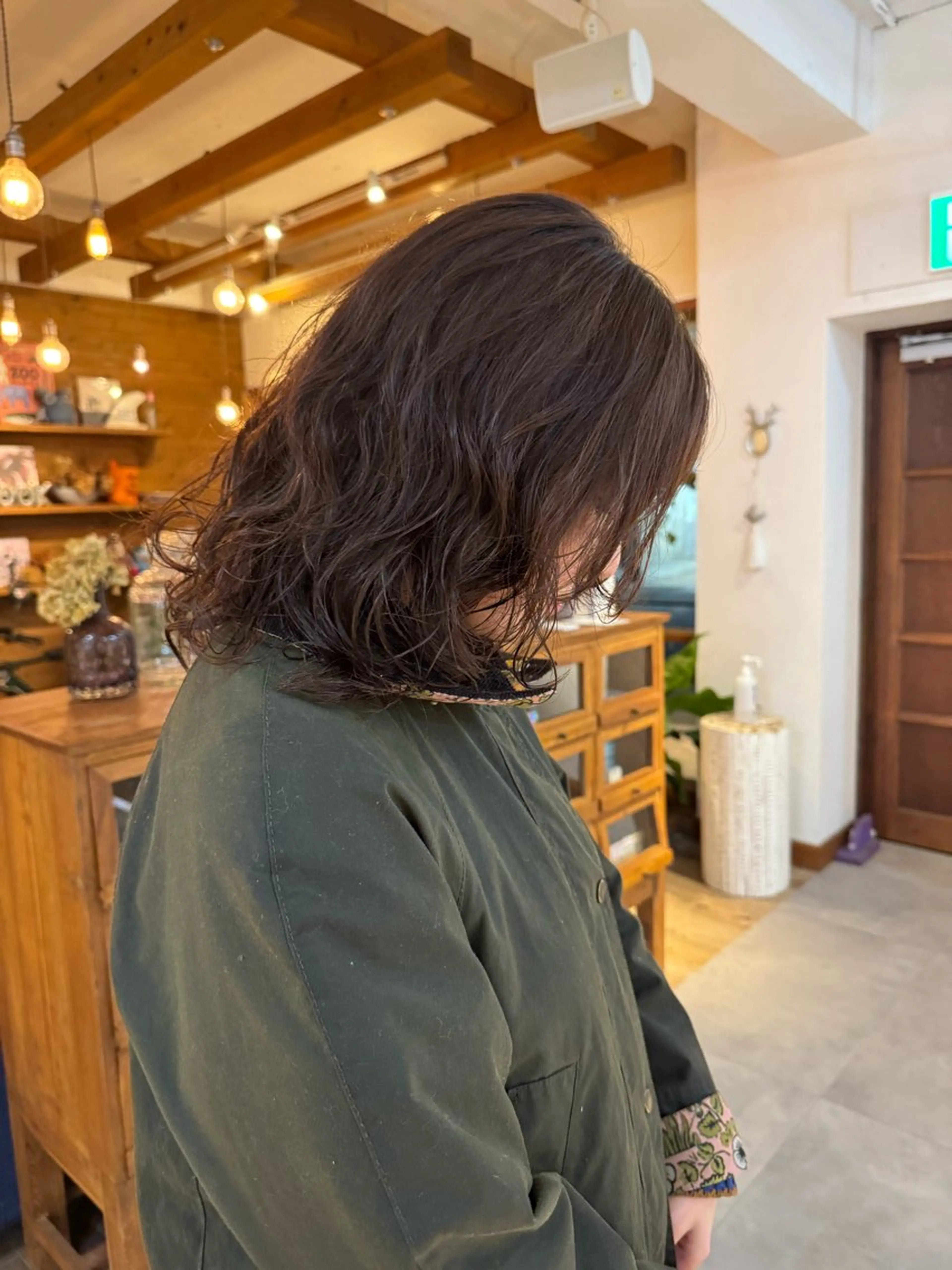 カラー Revie  hair所属・Hiyori/透明感 /ボブ/矢場町のヘアスタイル