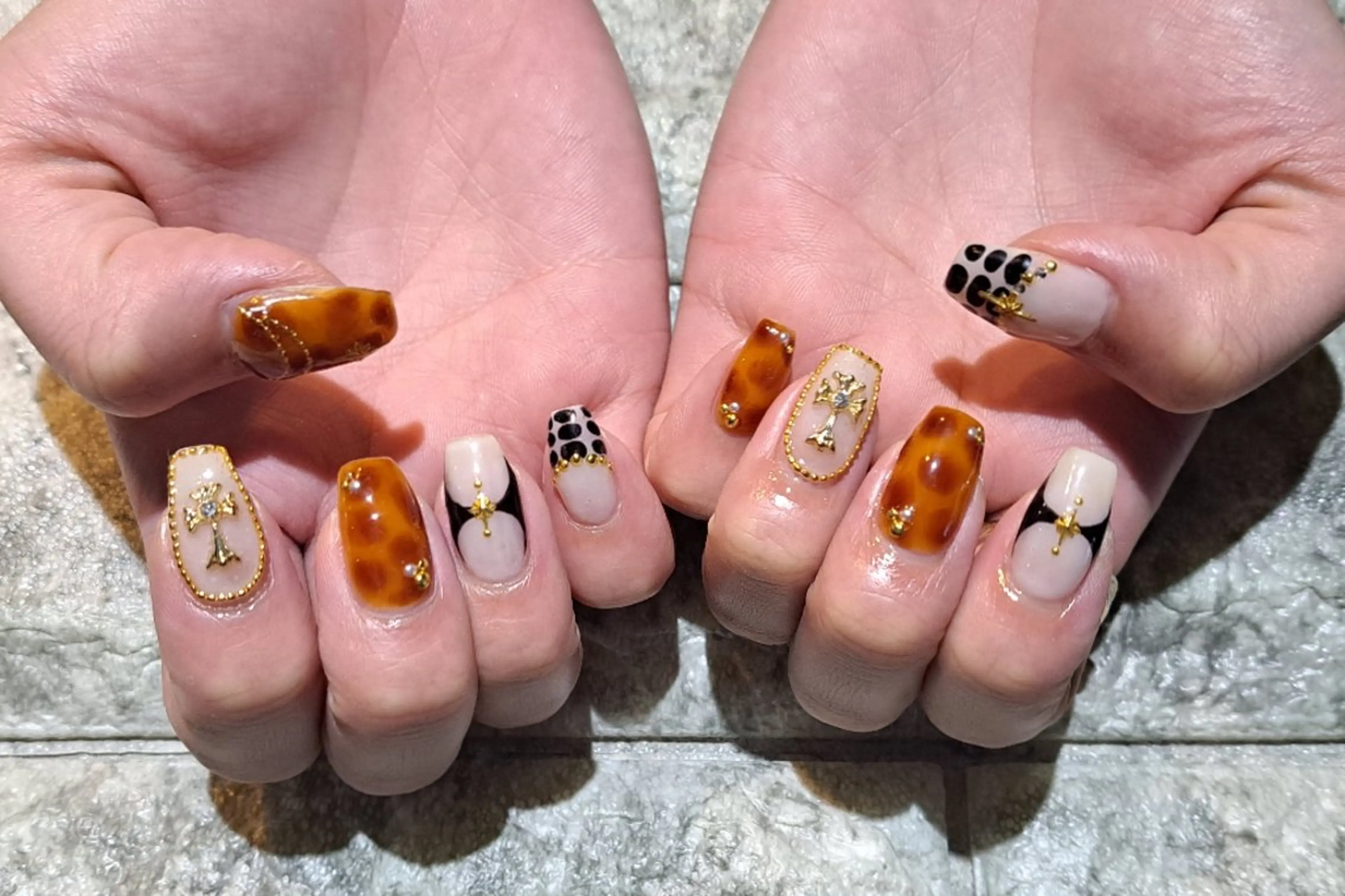 ネイル ジェルネイル ハンドネイル RounGe町田店 🧸大谷のネイルデザイン