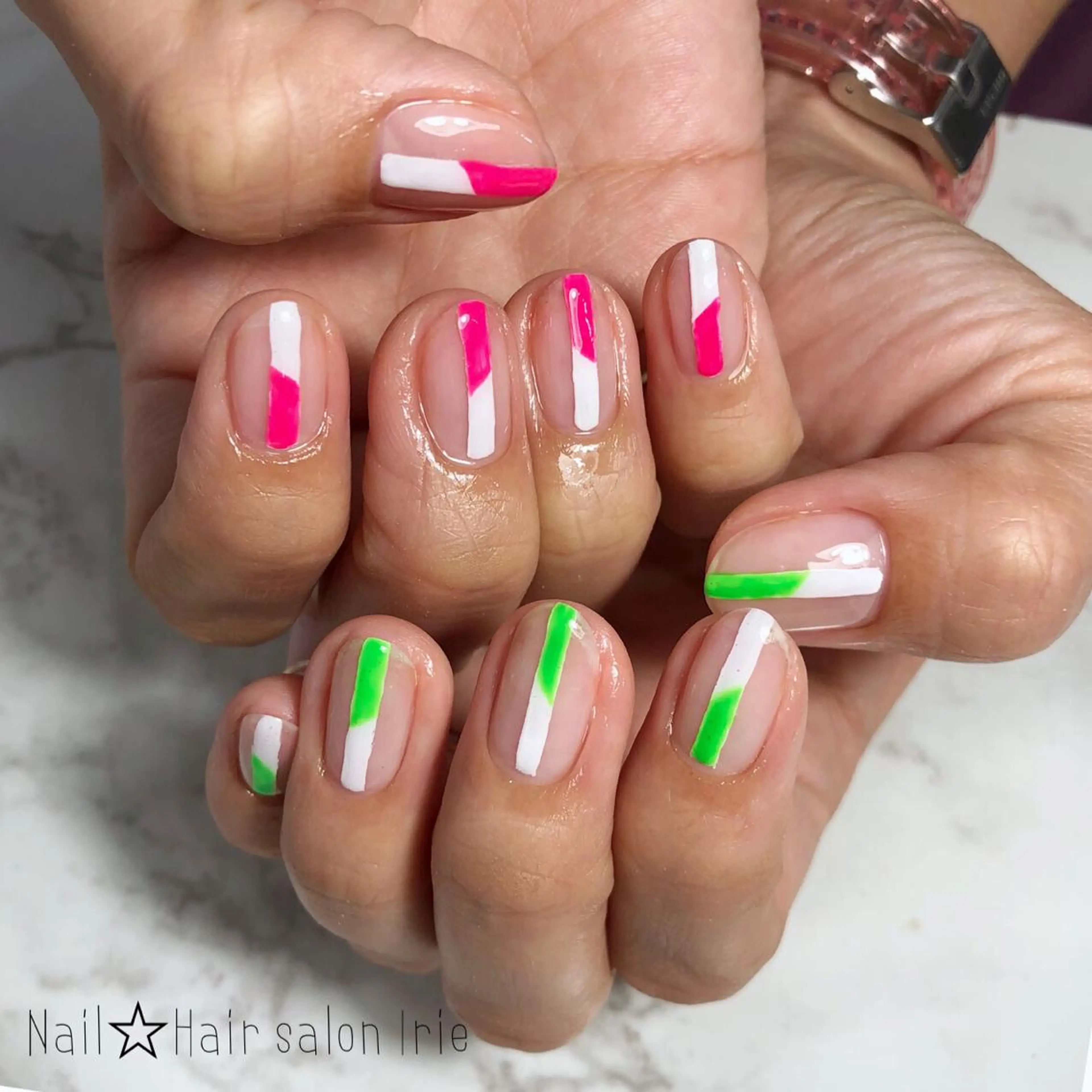 ネイル Hair salon Irie所属・與儀 知佳のネイルデザイン