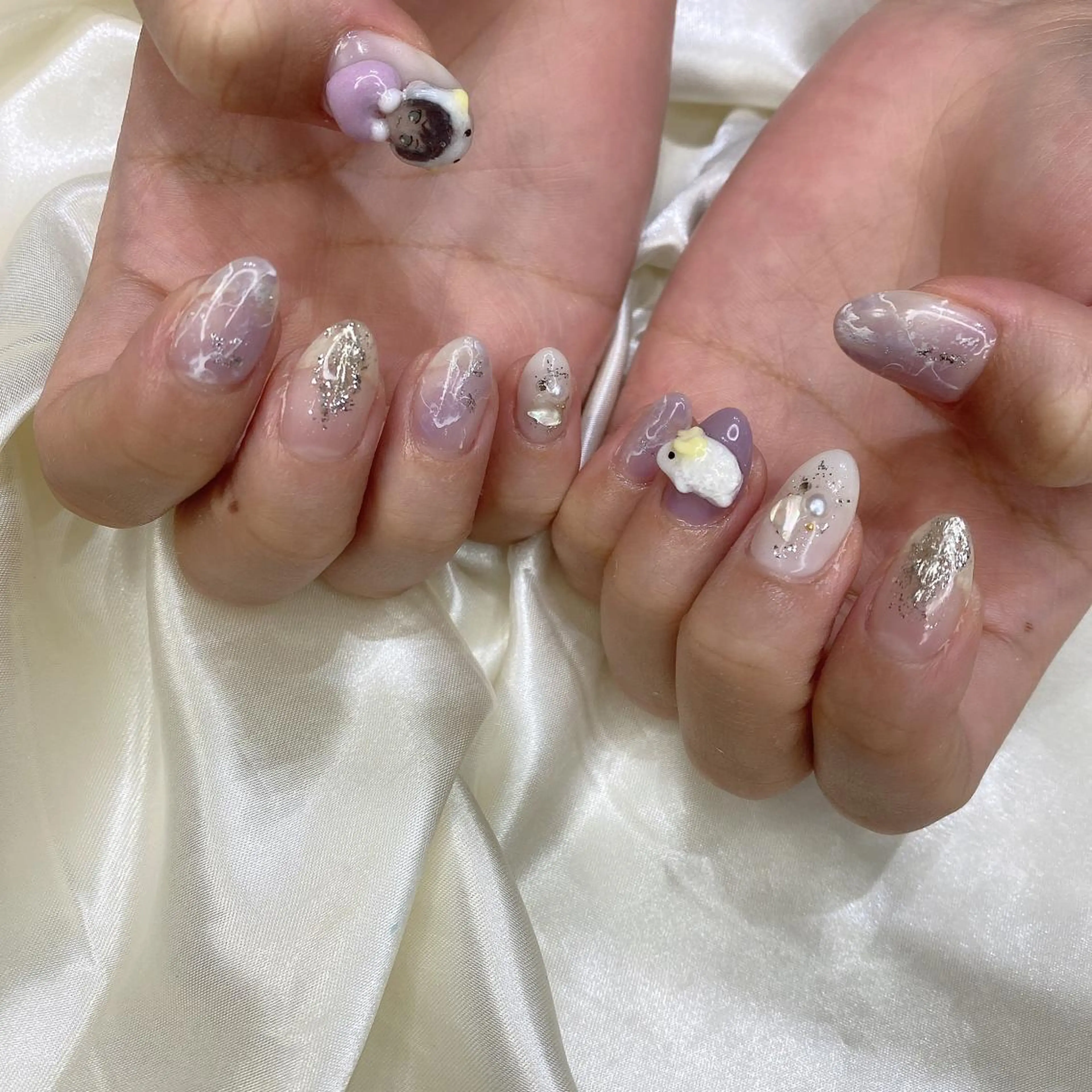 ネイル ハンドネイル 西岡 杏のネイルデザイン