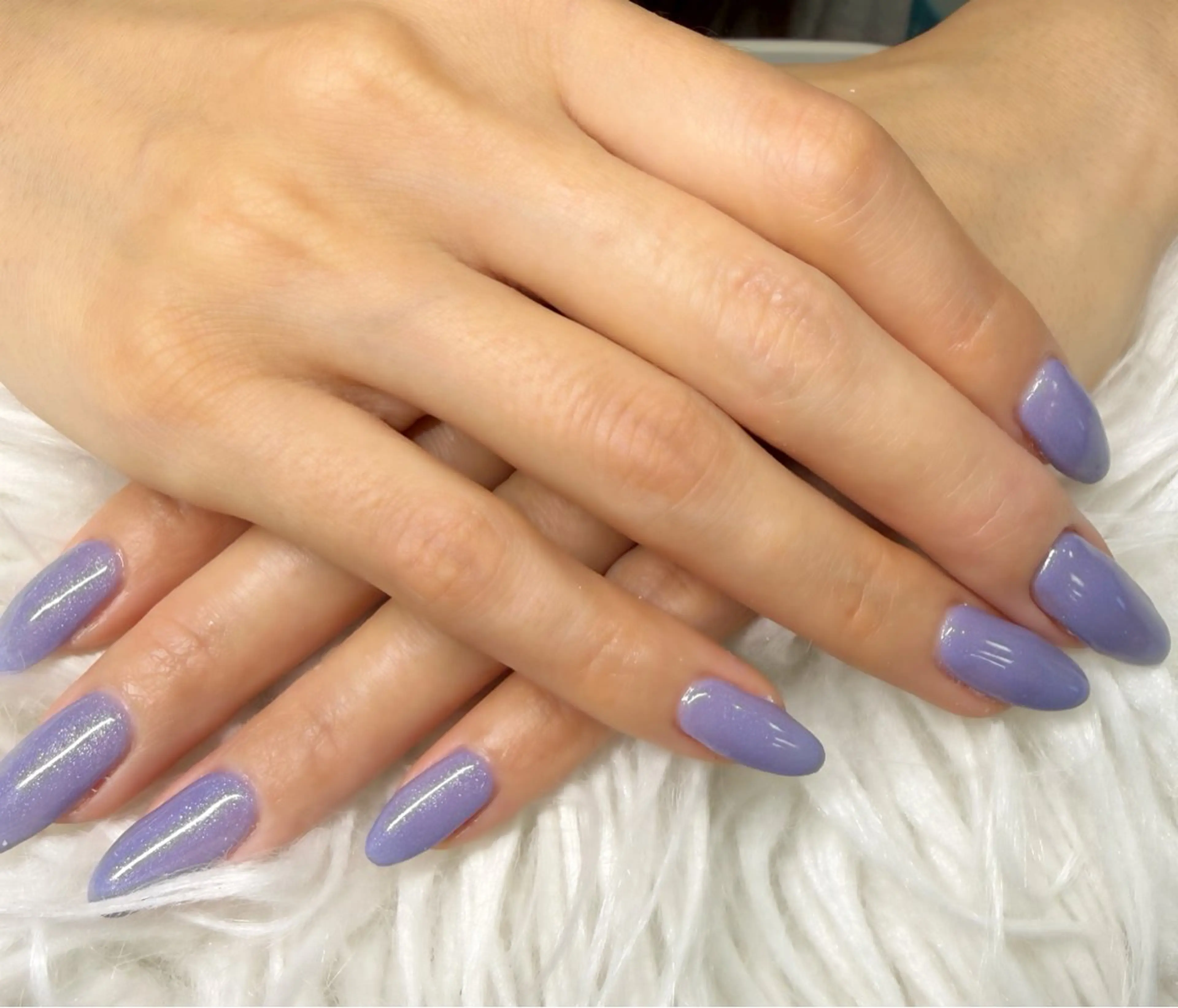 ネイル キラキラネイル ラメ(グリッター) ワンカラーネイル ハンドネイル 小川 早紀のネイルデザイン