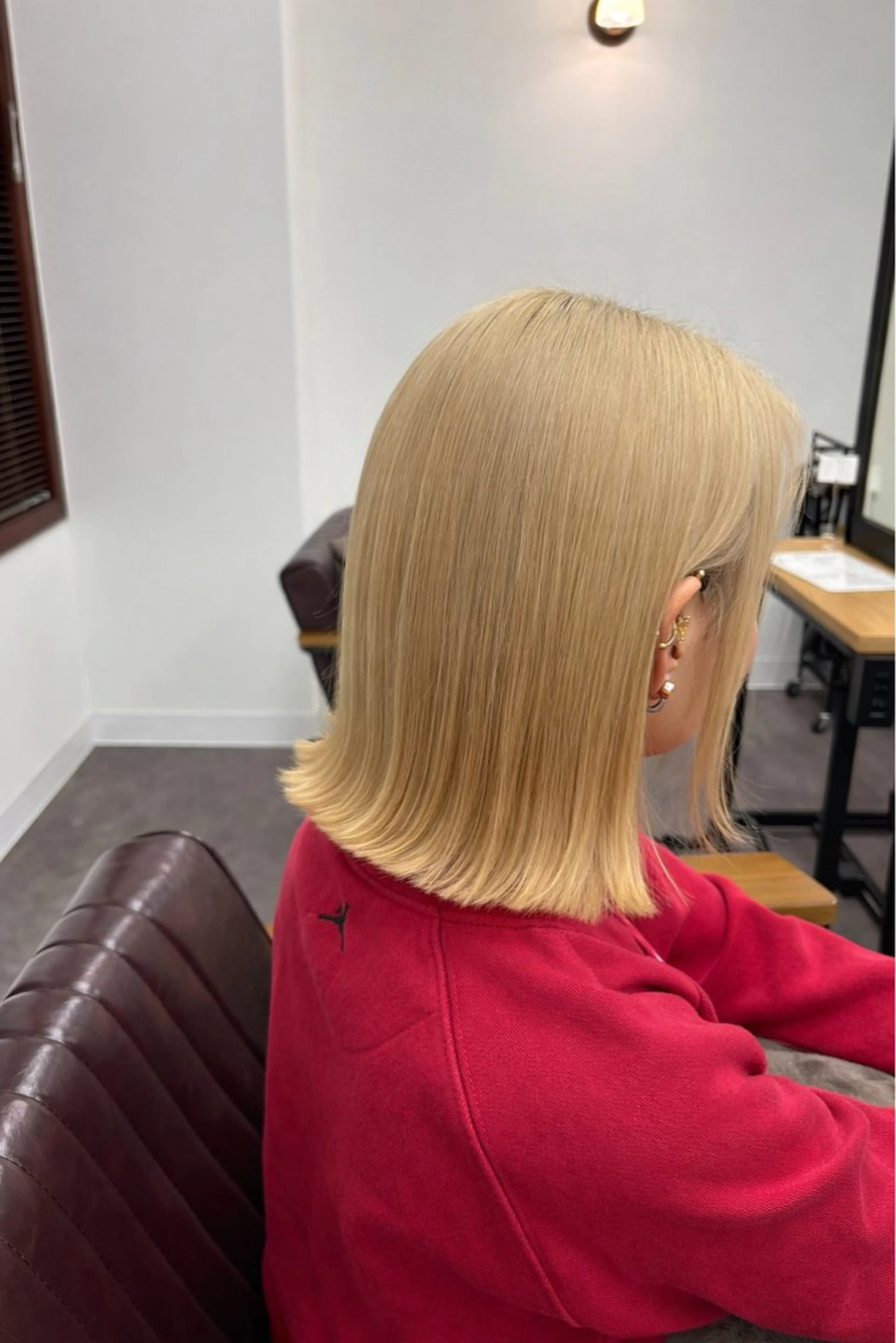 ミディアム ボブ カット soluna所属・門馬 里奈のヘアスタイル