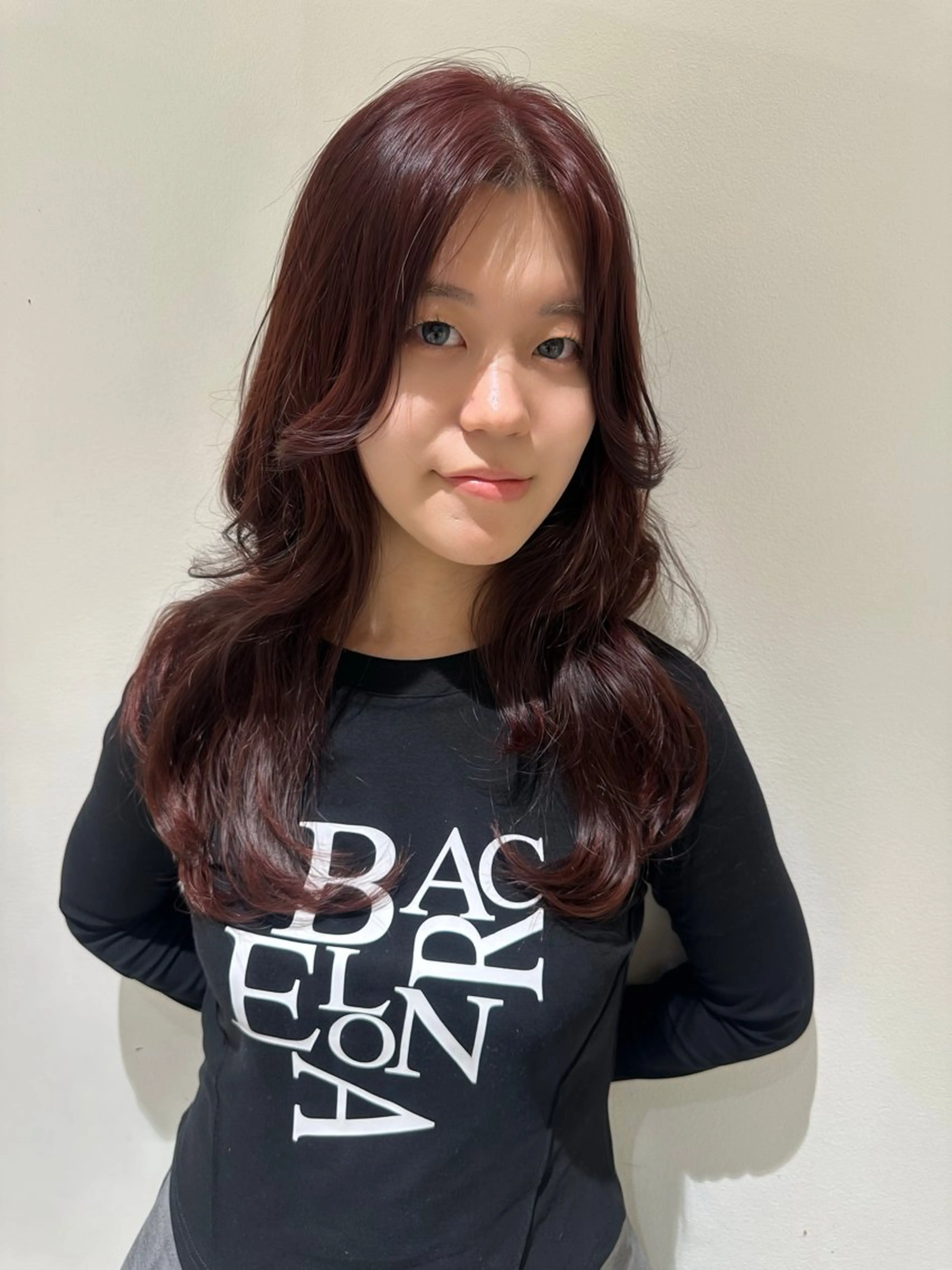 【サラツヤ髪に✨️】  艶カラー＋プレミアム髪質改善 UPTOGLOSSの写真