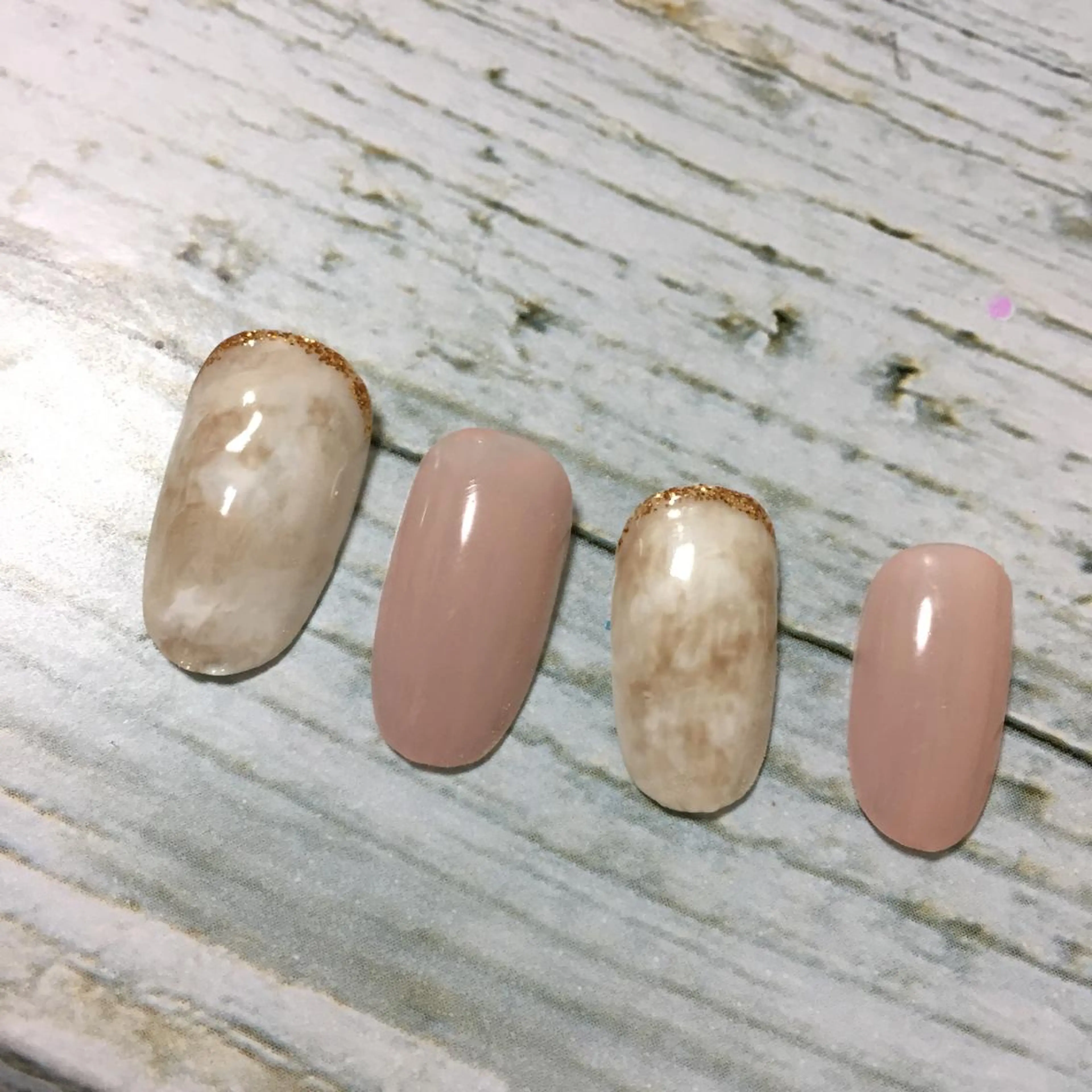 ネイル 大理石ネイル(マーブル) CHERIMO【lalaLaLa】所属・CHERIMO シェリモのネイルデザイン