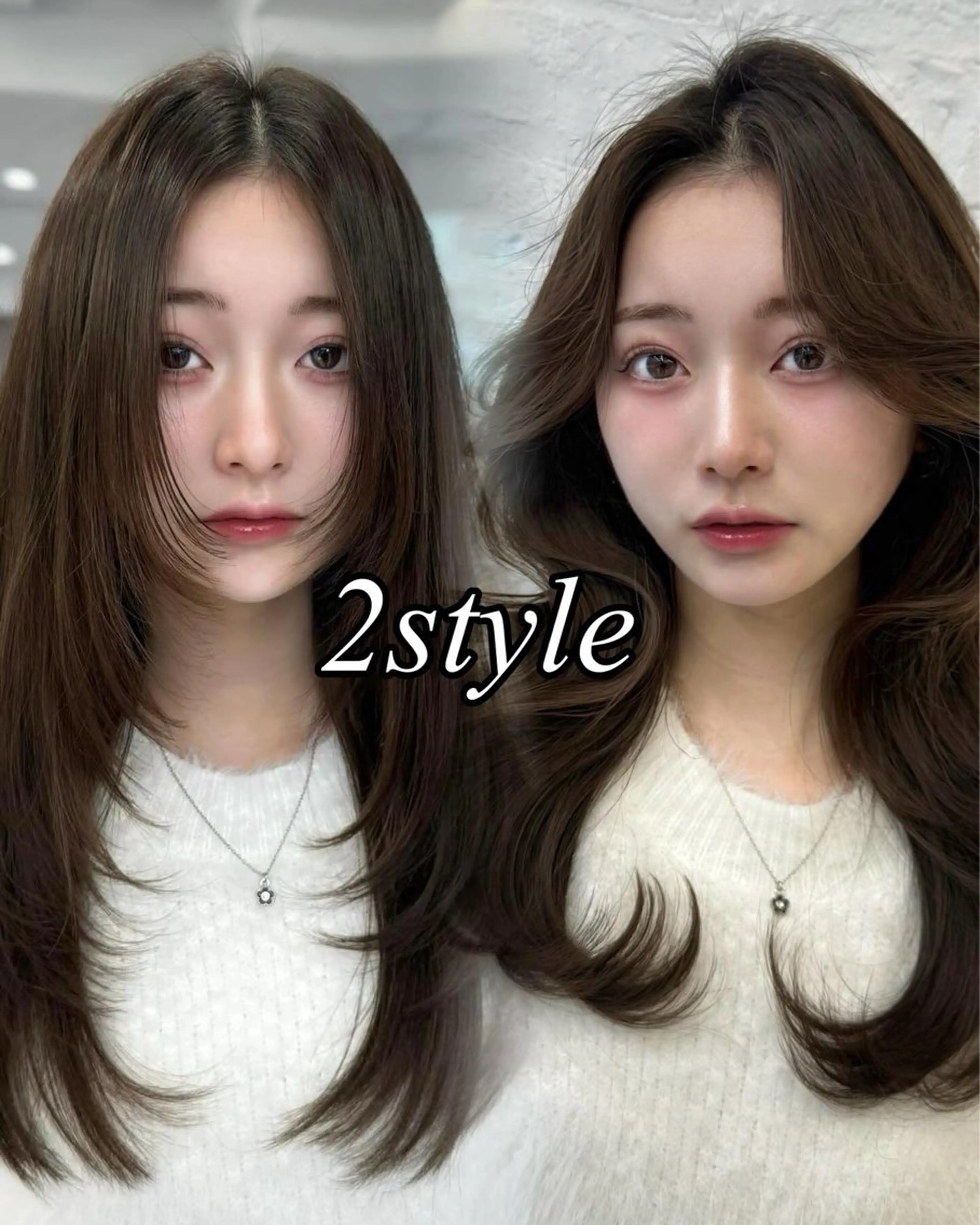 ロング 映える顔まわり/前髪 特化 💗 ユキマのヘアスタイル