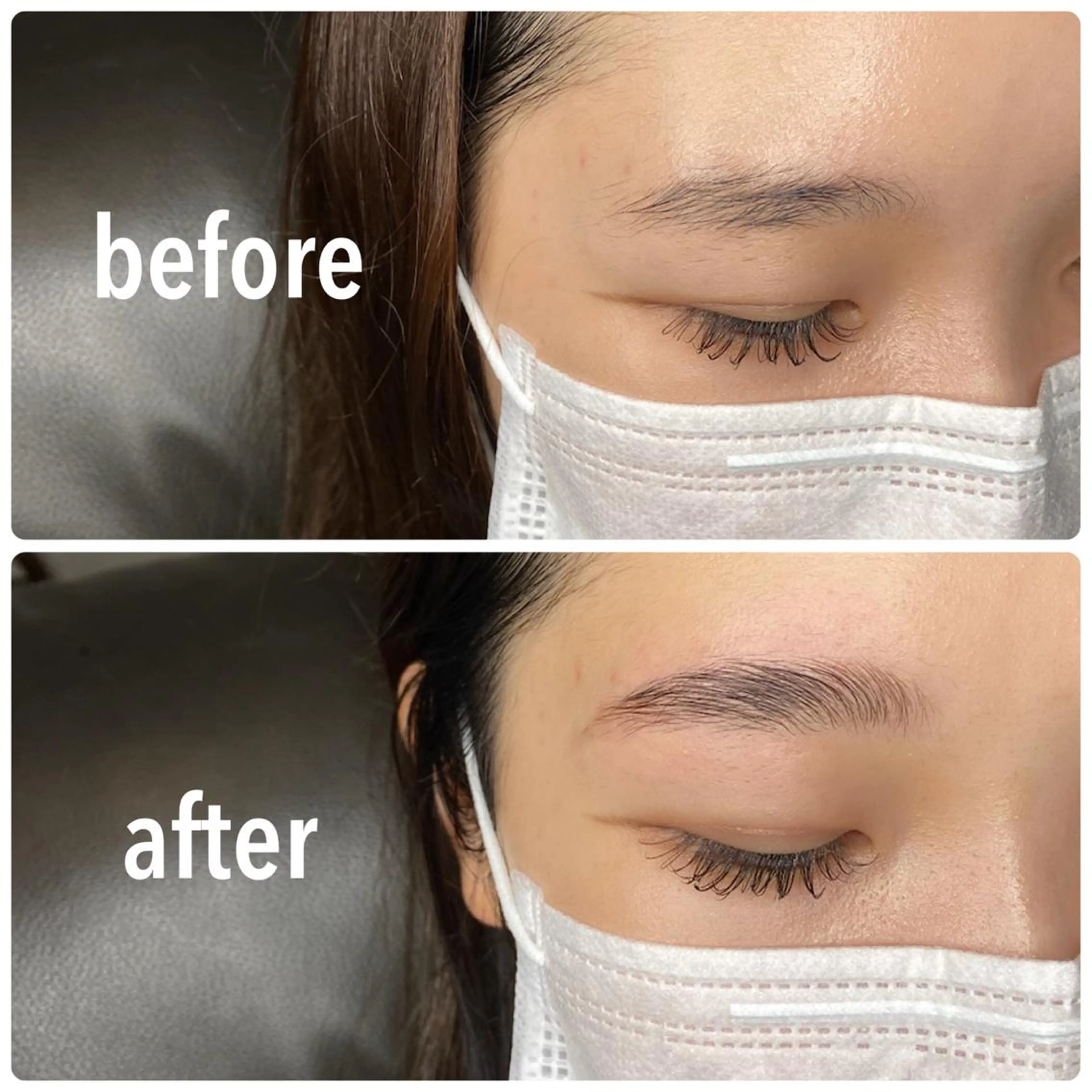 アイブロウ putri店長 和田鈴采のヘアスタイル