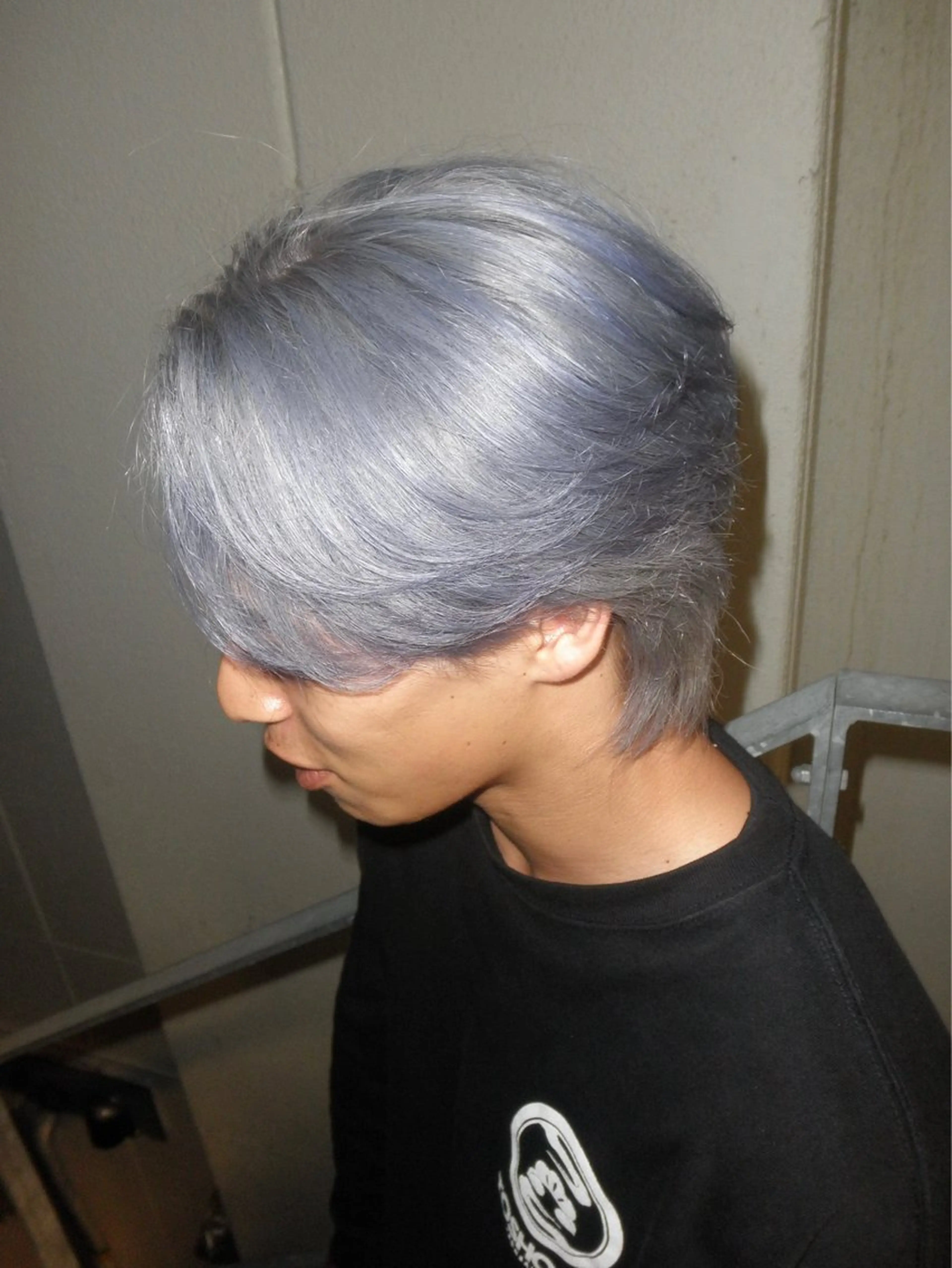 ショート カラー メンズ ヘアカラー 原宿 艶カラー🫧 ちり🍎のヘアスタイル