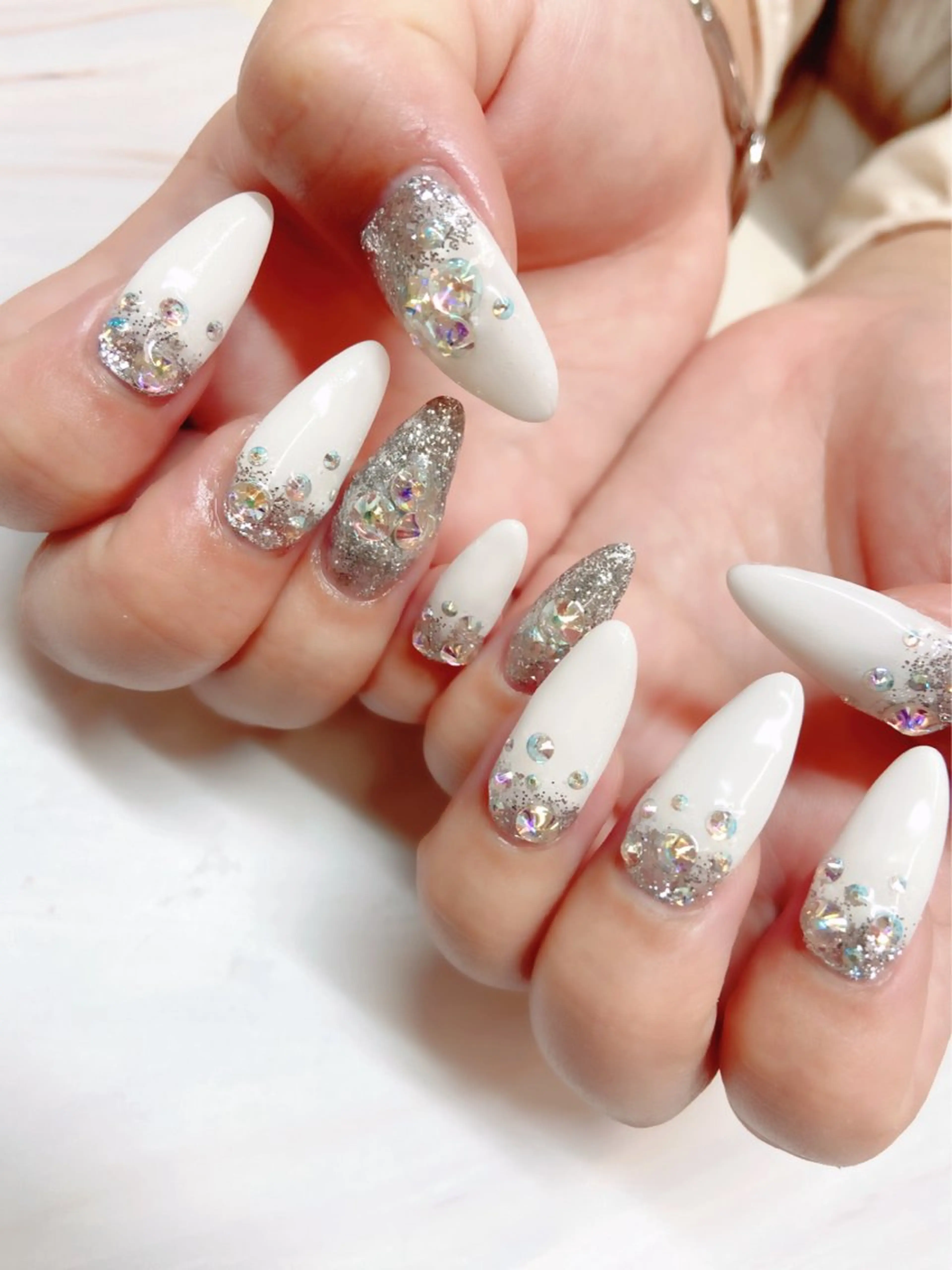 ネイル ハンドネイル 柘植 祐子のネイルデザイン