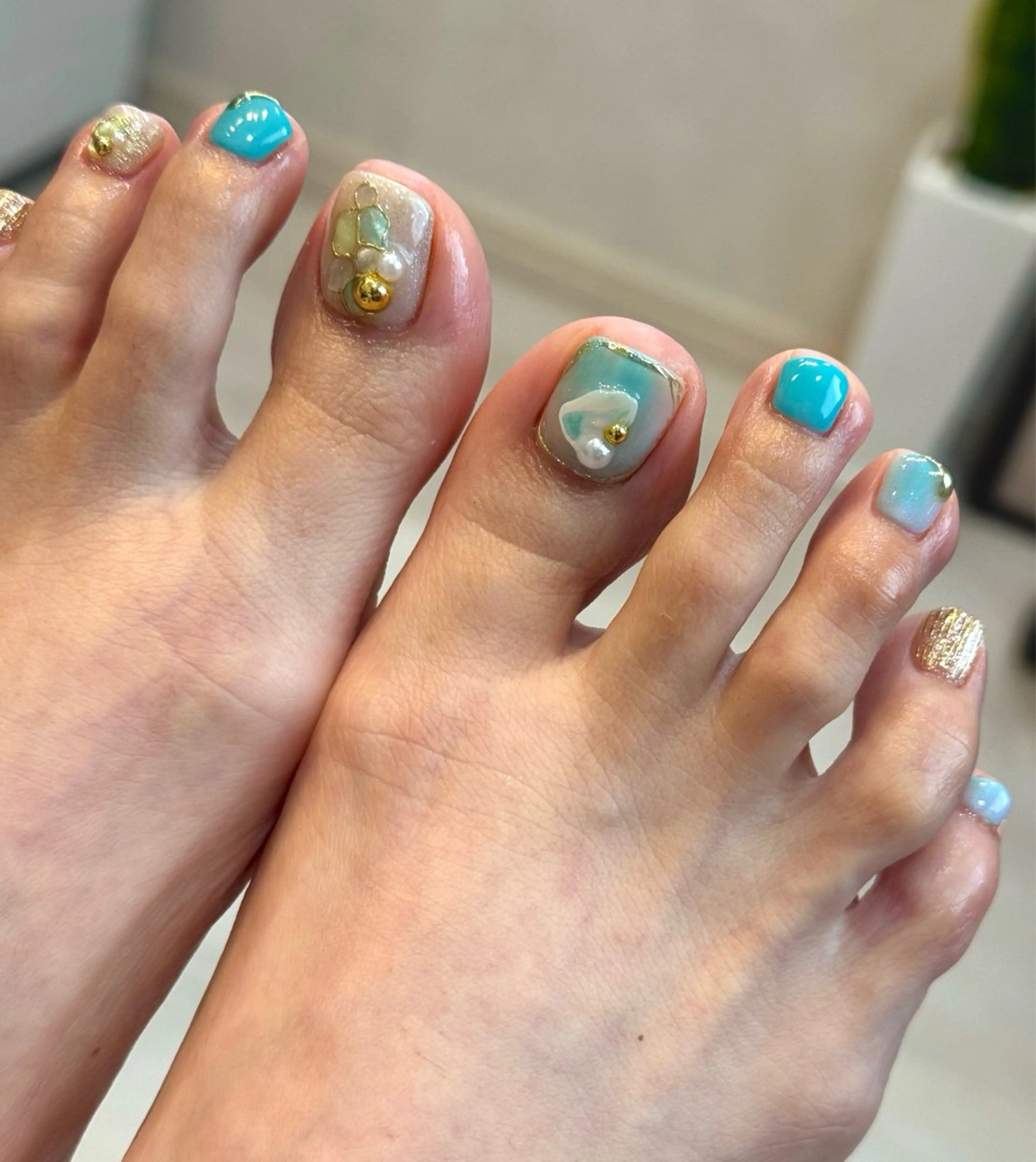 ネイル アートネイル フットネイル Blé nailのネイルデザイン