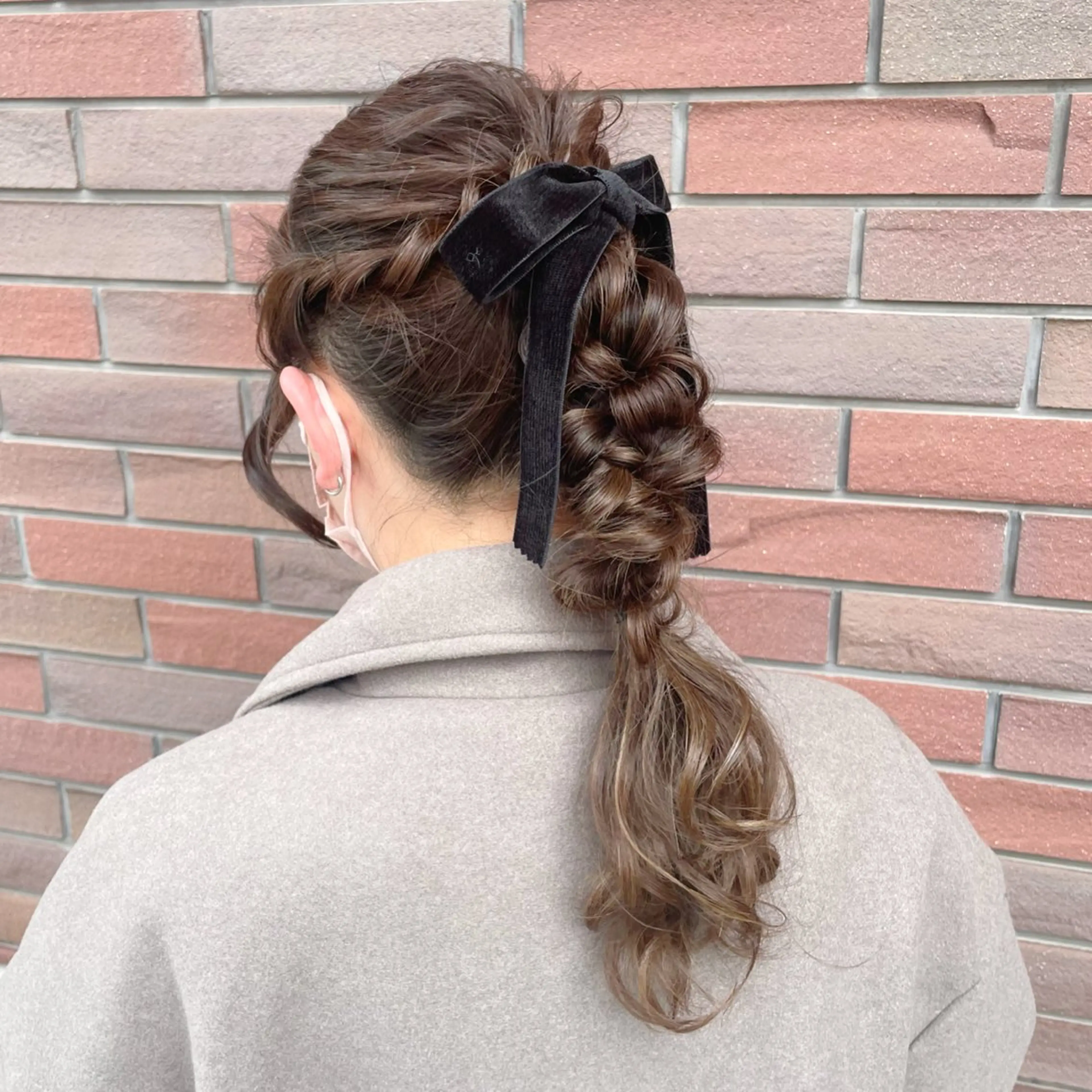 ロング ヘアアレンジ ポニーテール 古沢 みづきのヘアスタイル