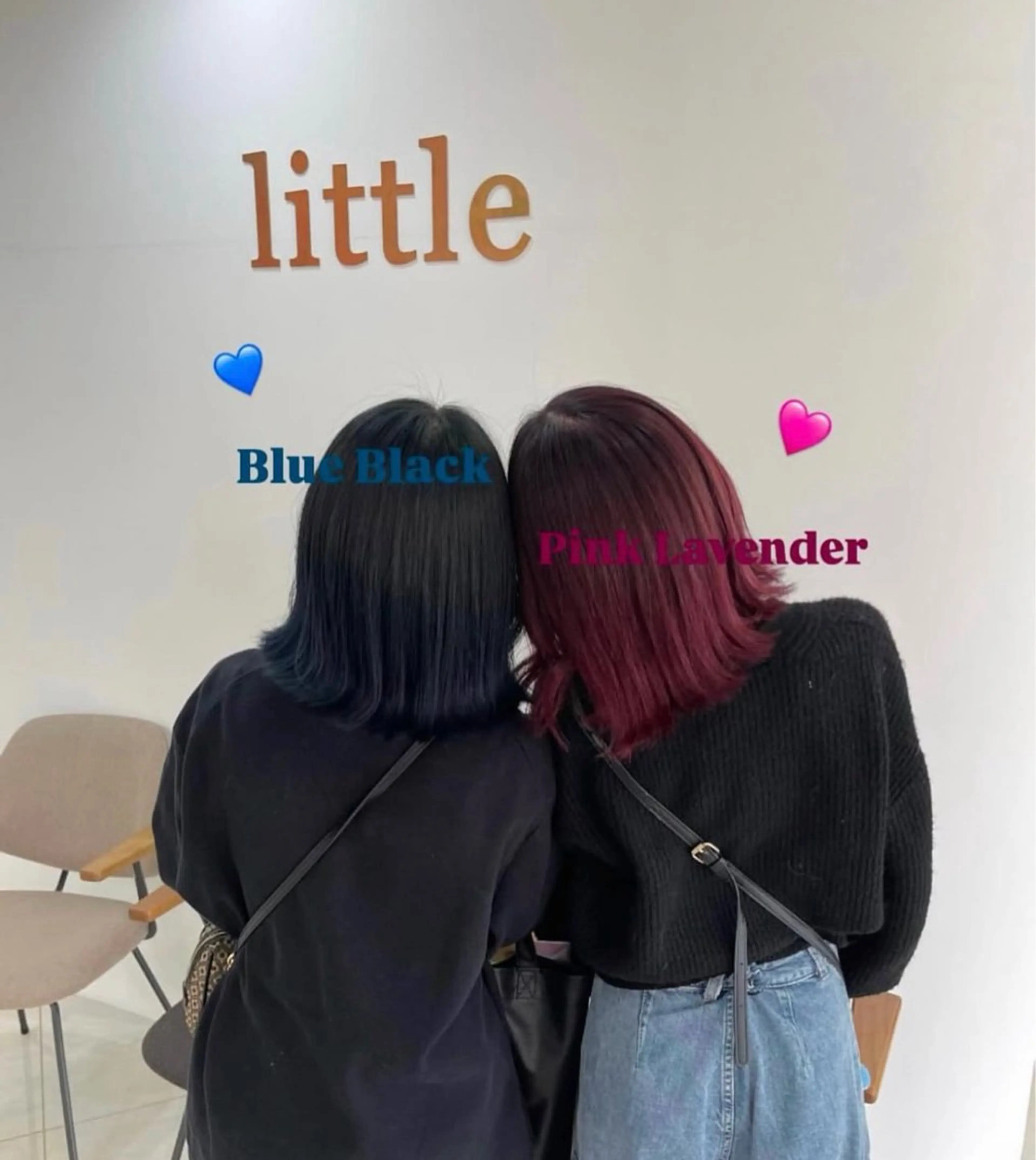 ミディアム カラー Nanami little 渋谷のヘアスタイル