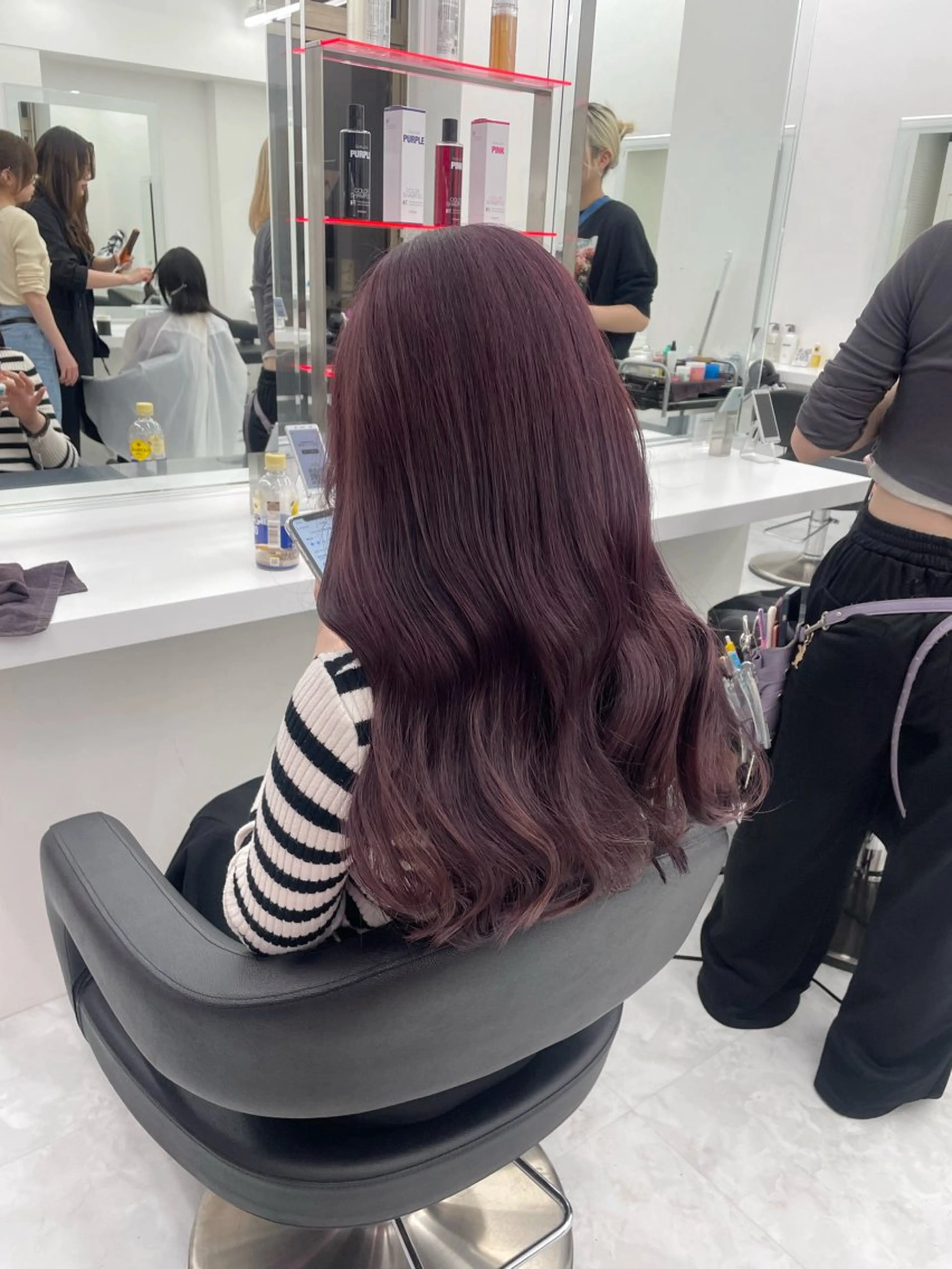 ロング カラー 🤍レイヤー/顔周り /hirari🤍のヘアスタイル