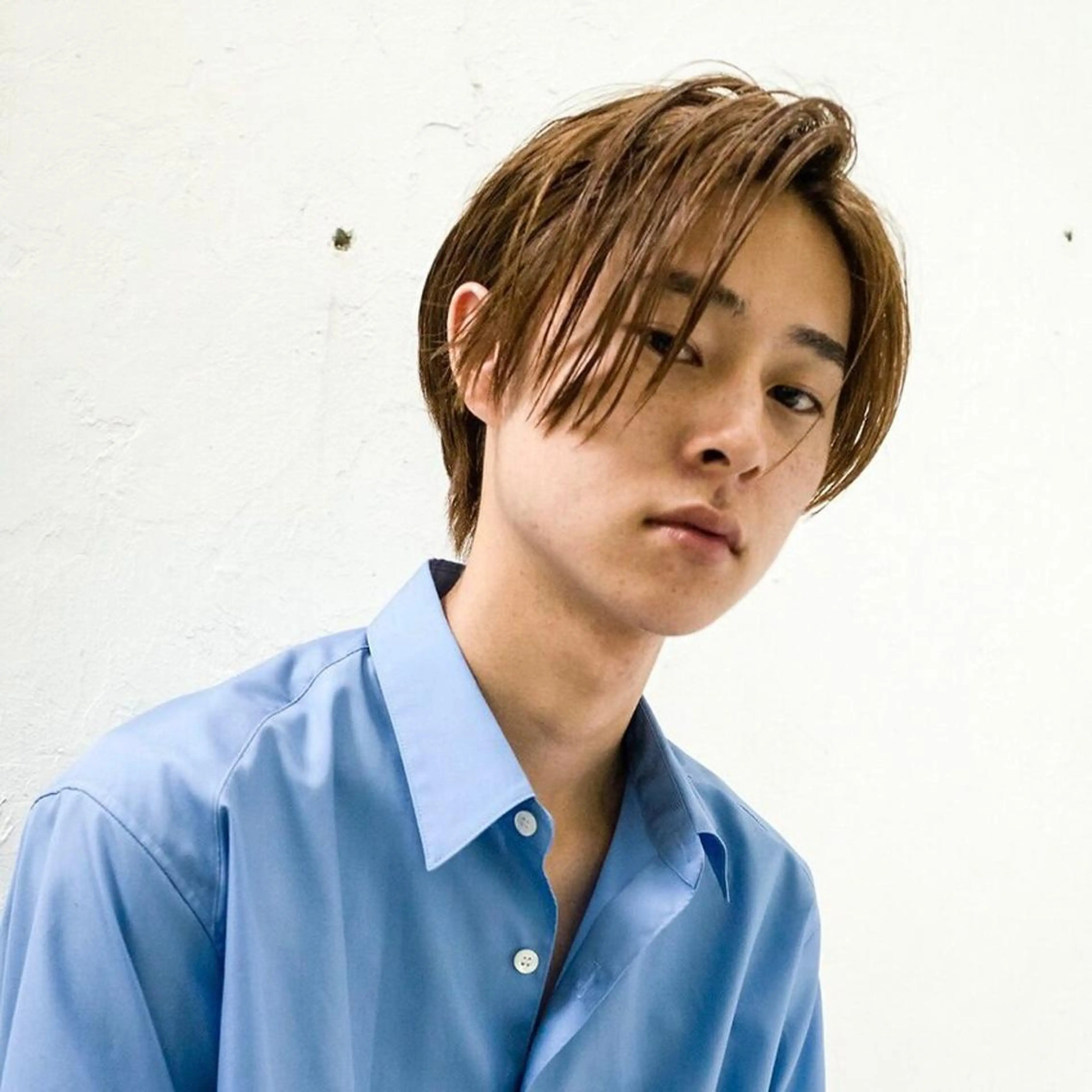 ショート カラー メンズ yiye 青山所属・無料カットモデル募集 🌱ひょうがのヘアスタイル