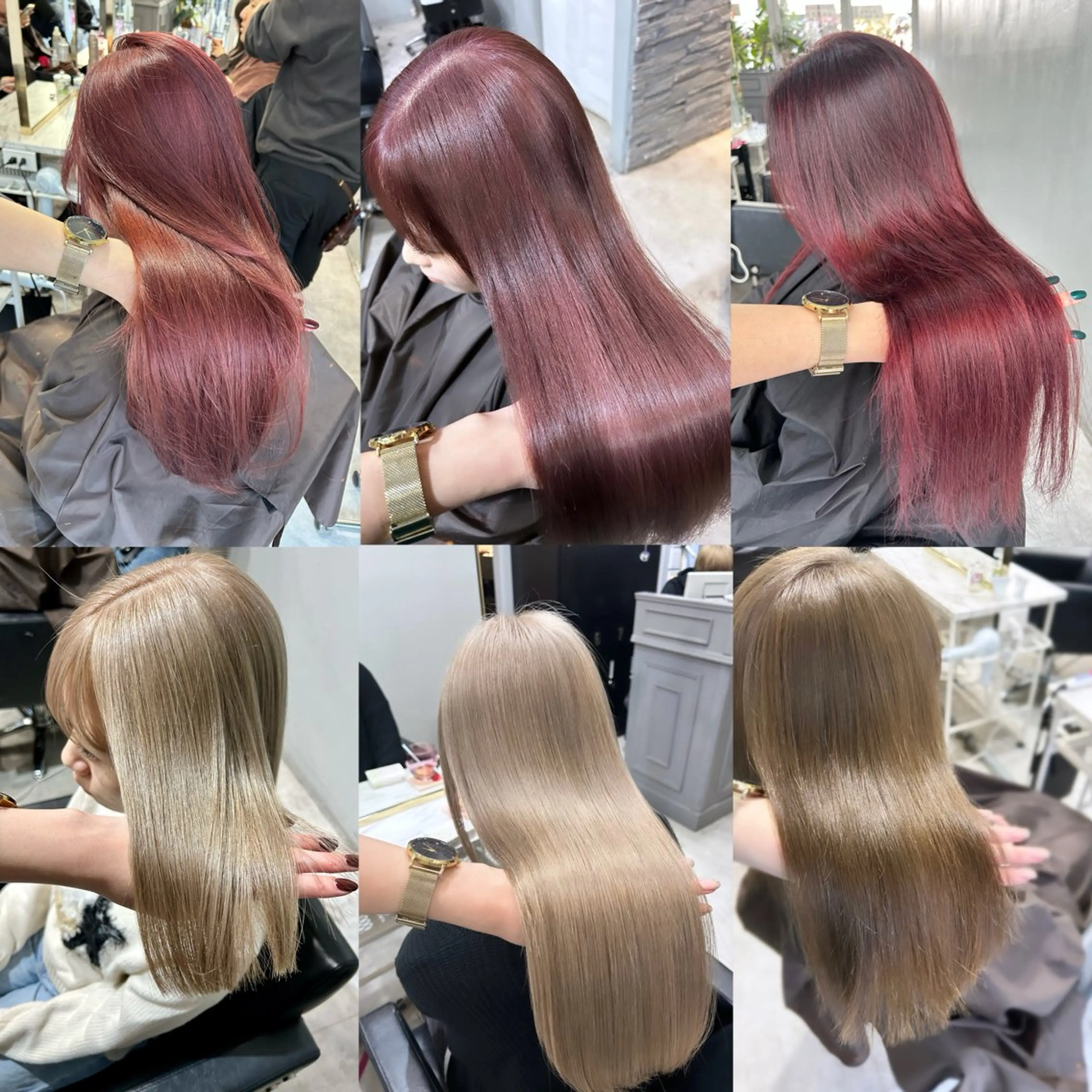 【🌟今だけ🌟】メンテナンスカット+ダブルカラー+潤いトリートメント🔥❣️の写真