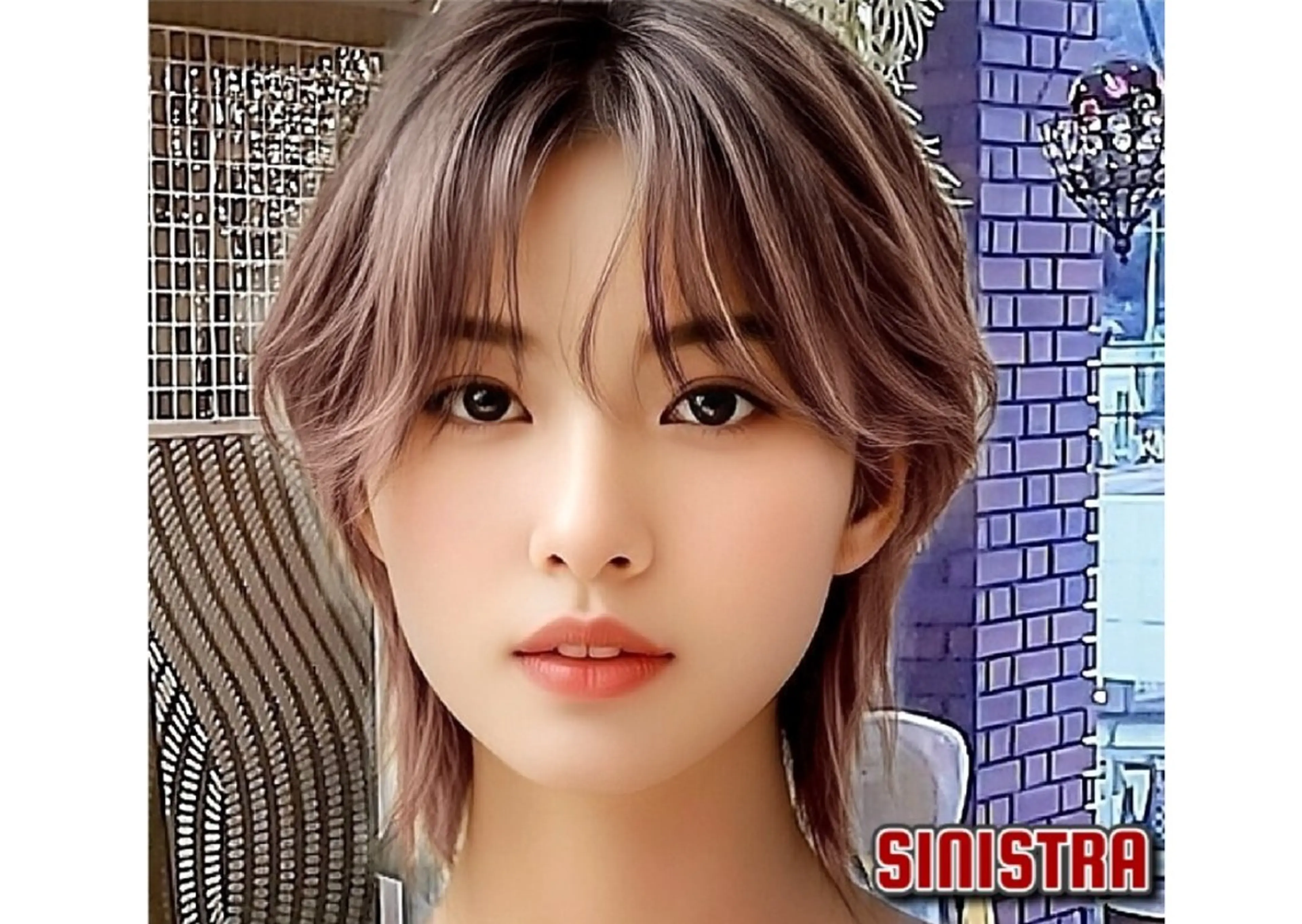 ショート ウルフカット sinistra シニストラ　足利山下店所属・シニストラ足利 原宿表参道のカラーのヘアスタイル