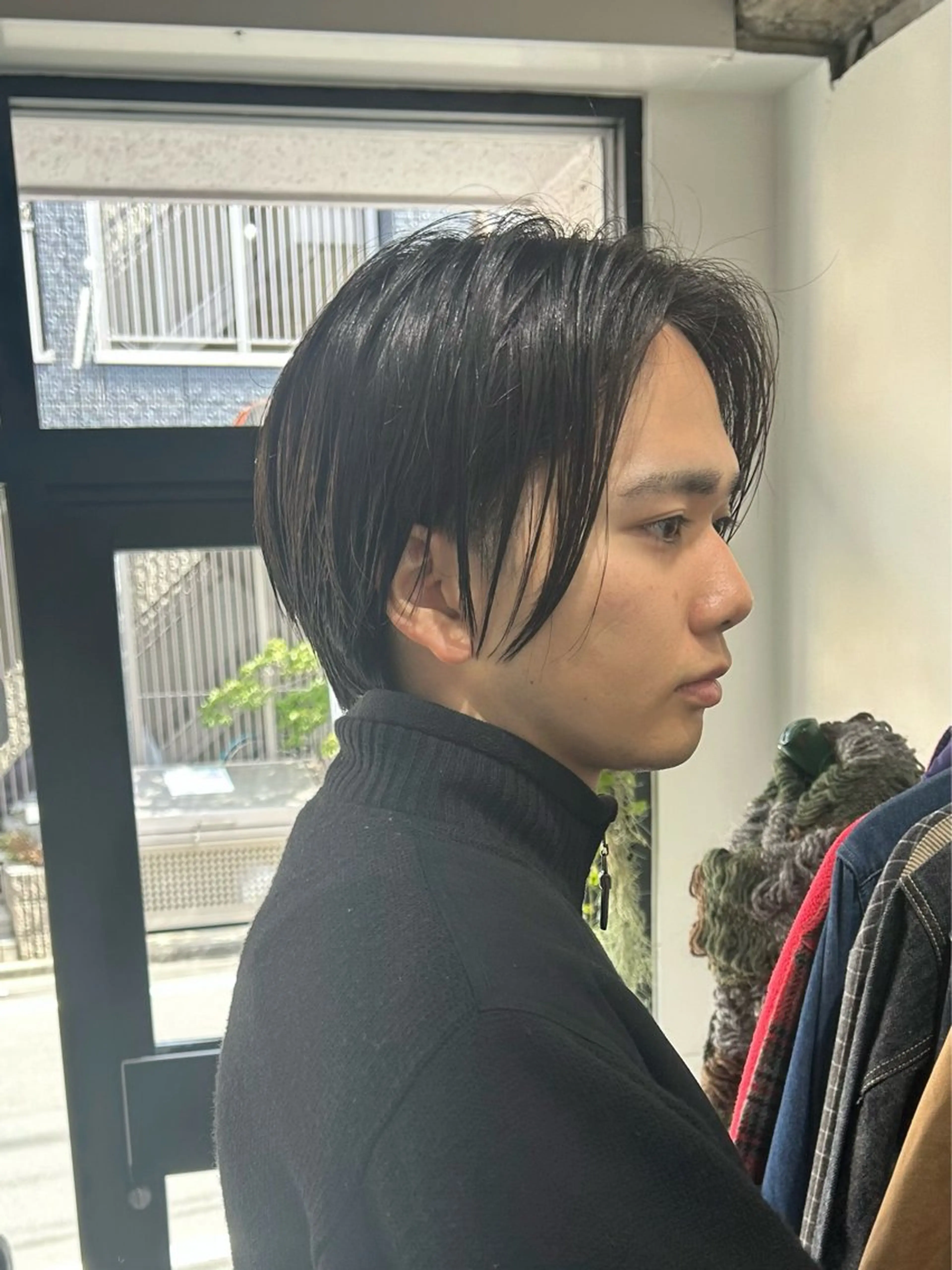 ミディアム カラー メンズ fifth 原宿　【フィフス】所属・fifth/メンズ パーマ/川﨑泰就のヘアスタイル