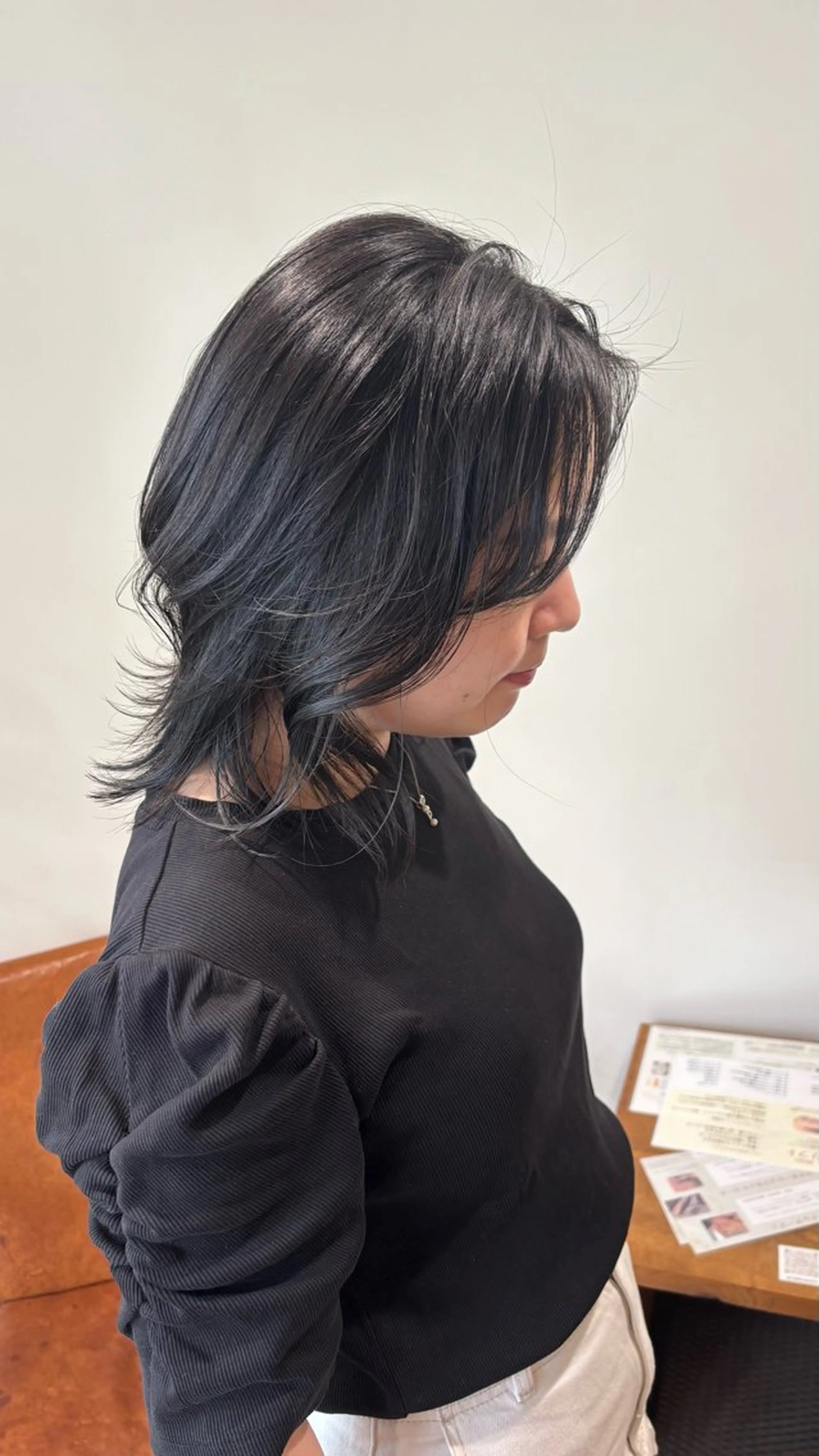 ミディアム ミディアムパーマ カット パーマ 梅田美容室/カット /Maoのヘアスタイル