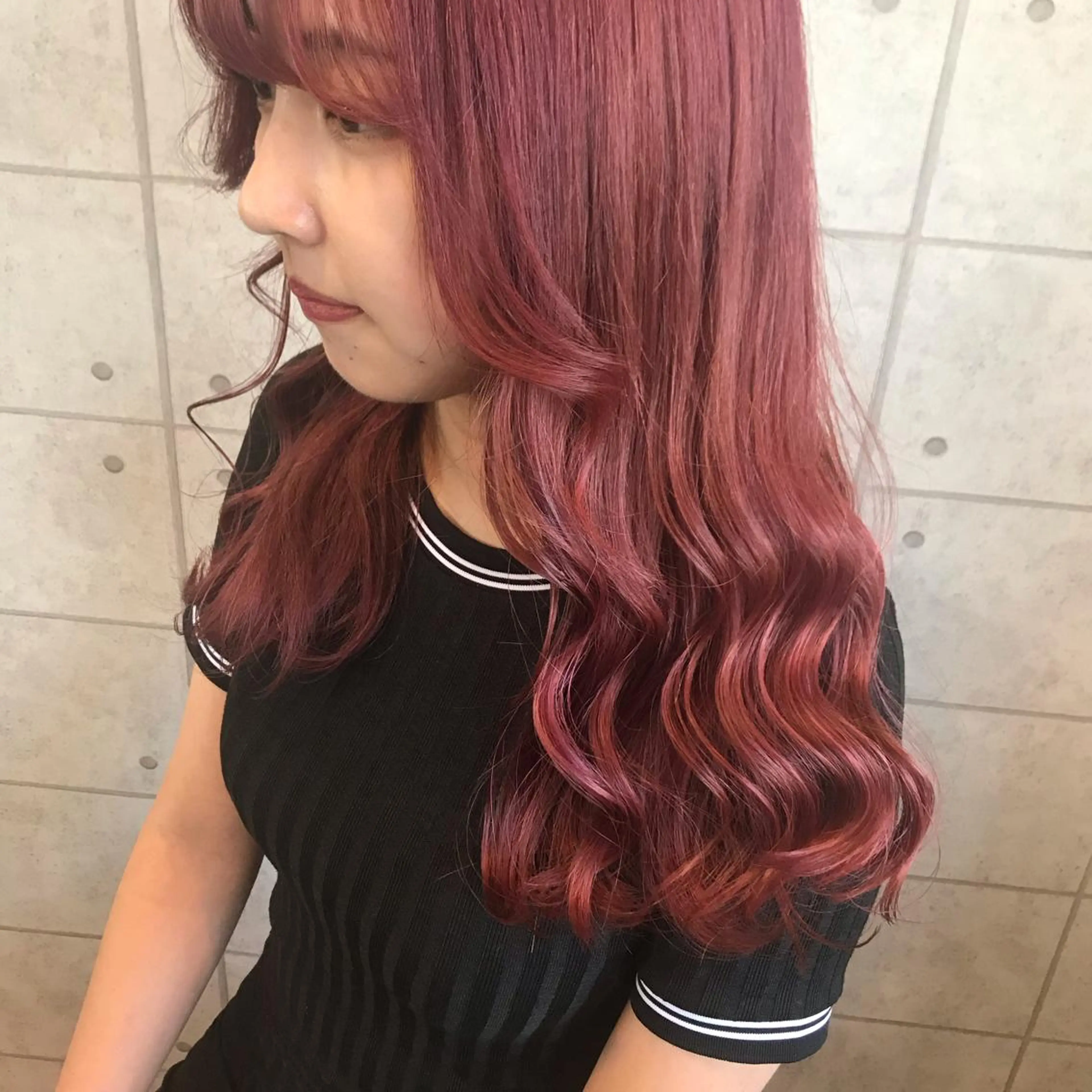 ロング カラー knock【ノック】所属・烏丸韓国ヘア🇰🇷 ayaka🎀のヘアスタイル