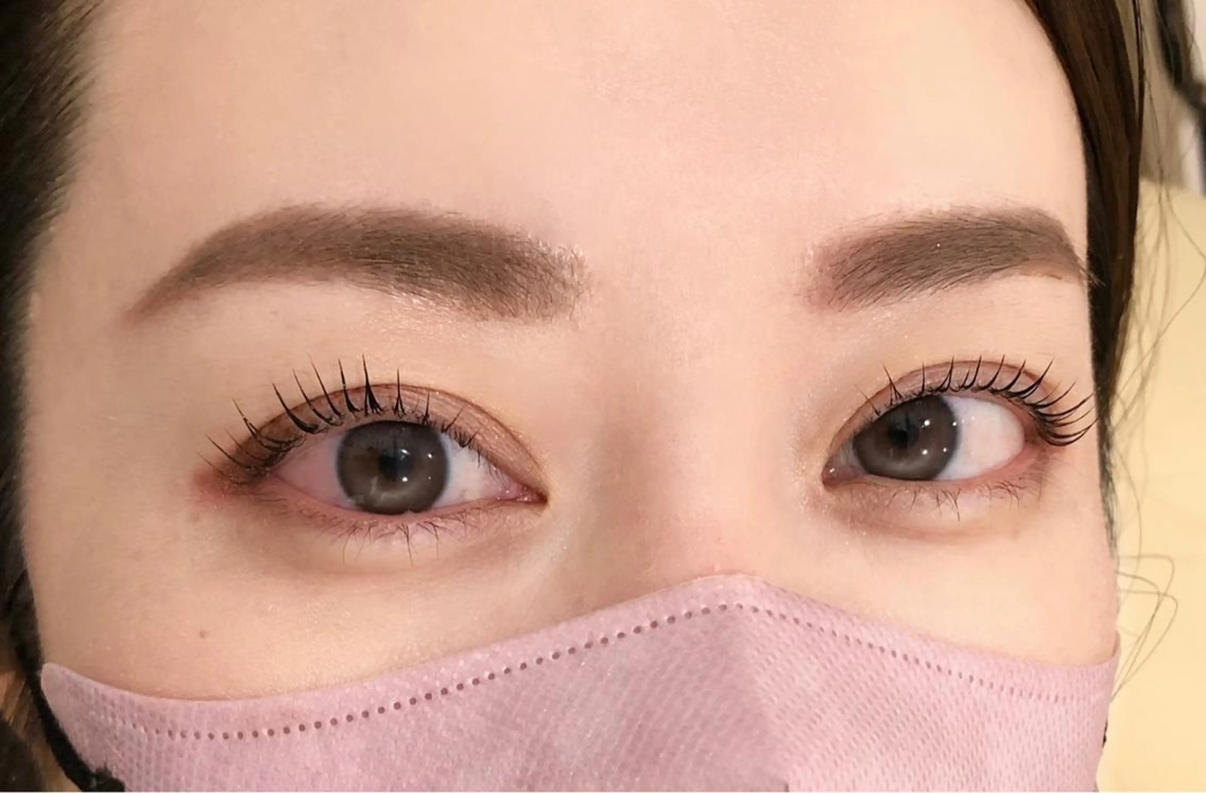 ネイル マツエク・マツパ アイブロウ 眉カラー 韓国風マツエク パリジェンヌラッシュリフト まつげパーマ ワンホンマツエク ハンドネイル フットネイル ハンドケア Nail&eye Belire 新宿のネイルデザイン