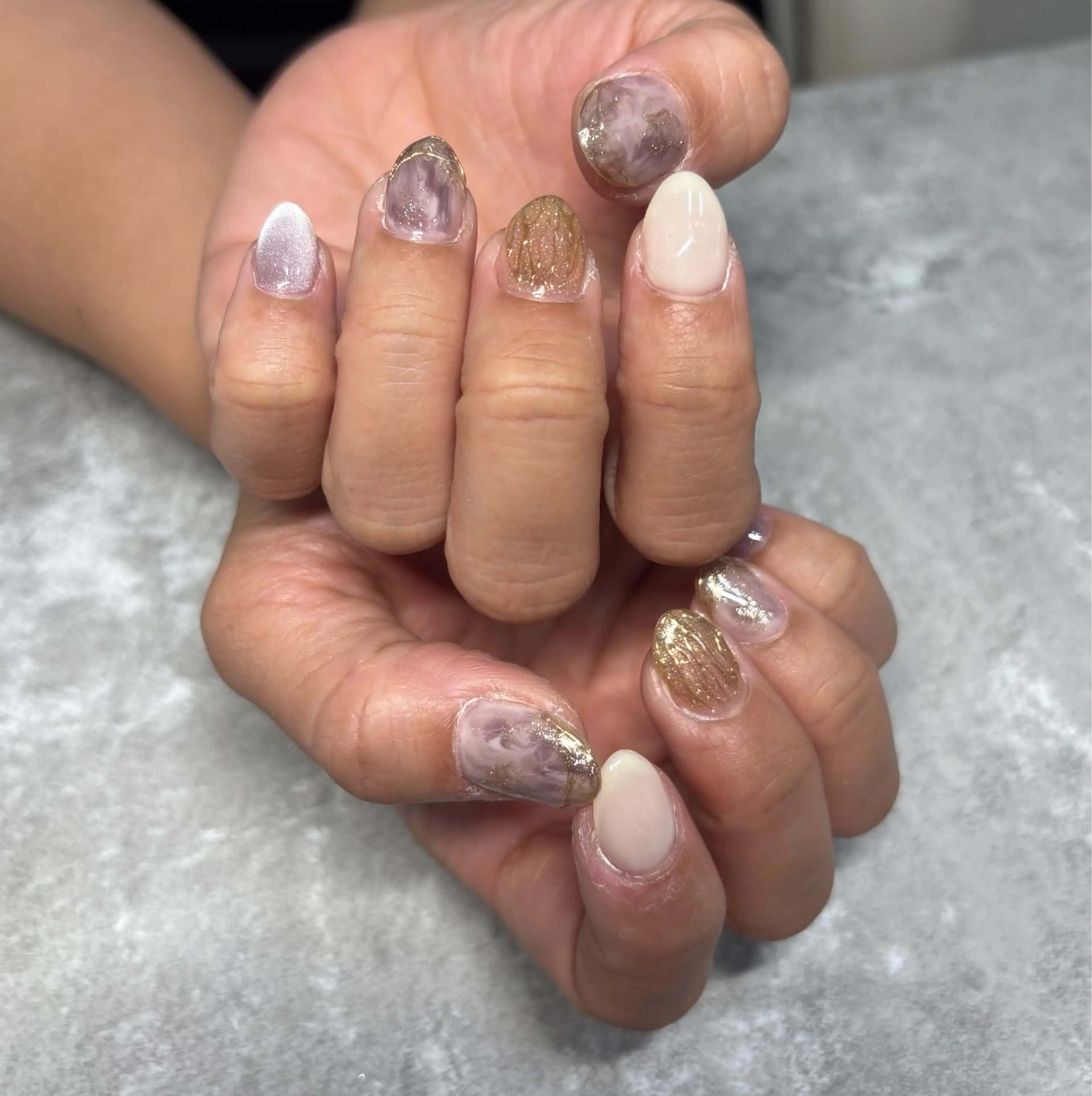 ネイル Be All 本店 Eyelash & Nail所属・周管 冴英のネイルデザイン