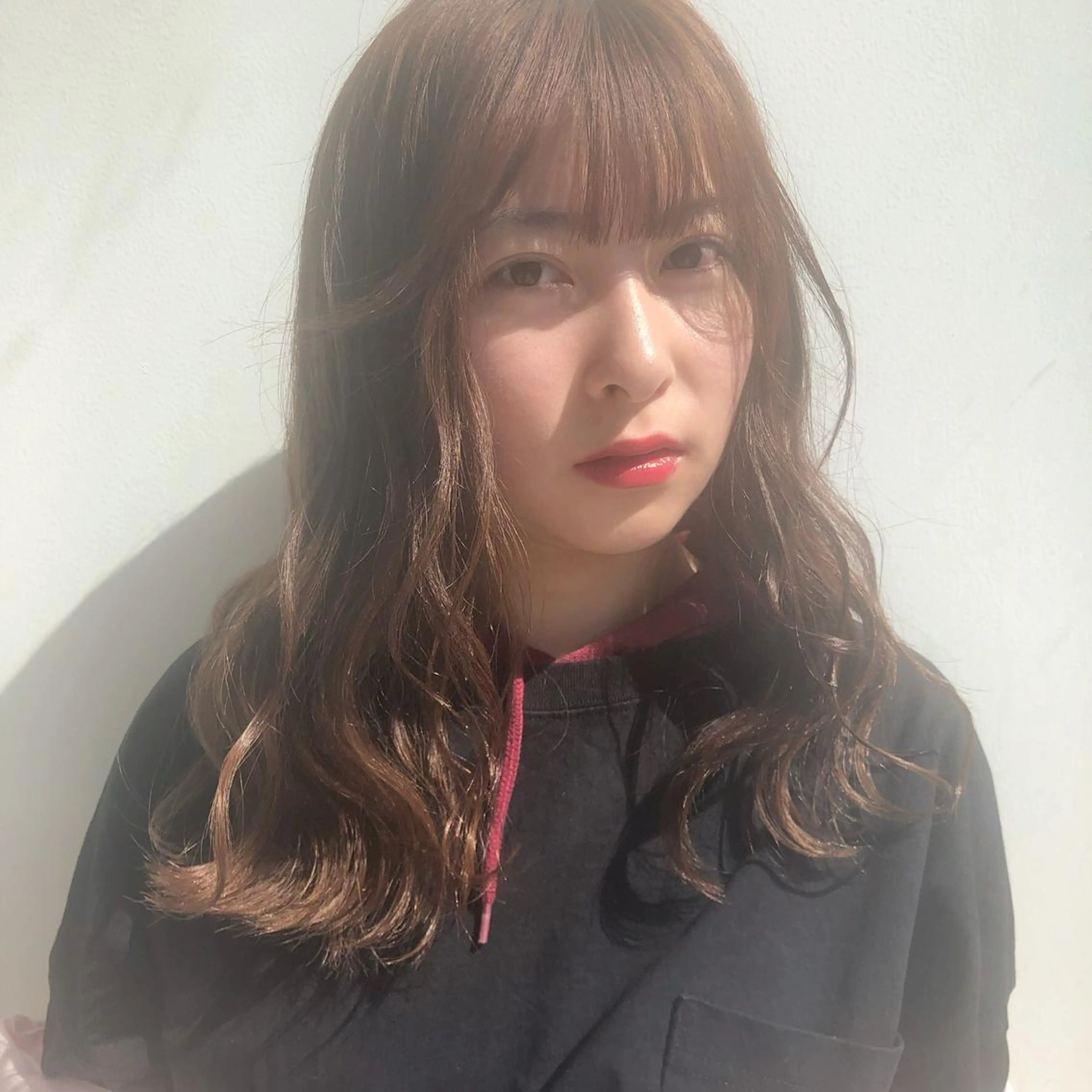 セミロング カラー ヘアアレンジ 🫧tomoka 透明感カラー🫧のヘアスタイル