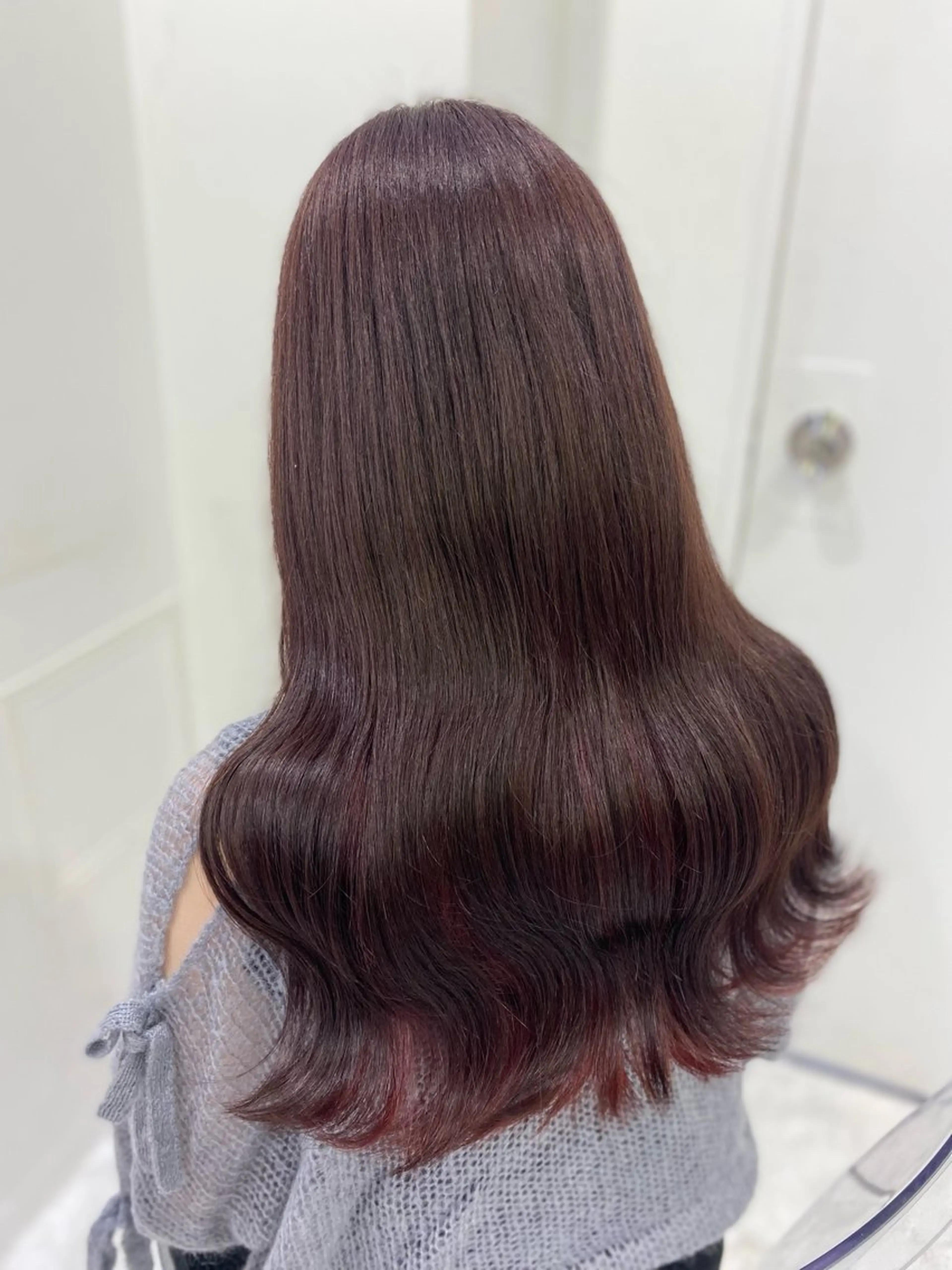 ロング カラー ガーリー♡女の子っぽ ヘア♡ピンクカラー♡のヘアスタイル