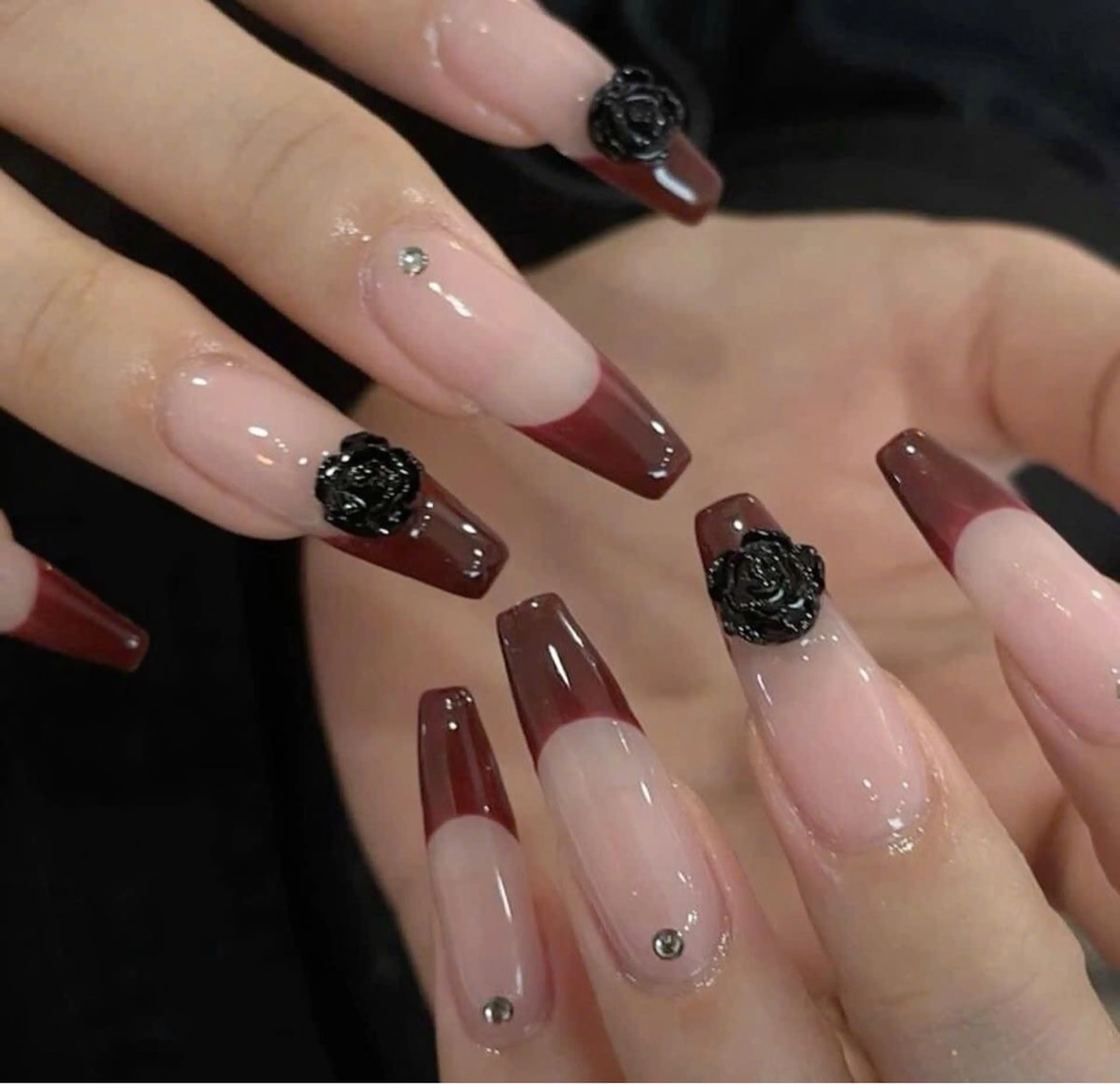 ネイル 冬ネイル クリスマス ハンドネイル Lumi de nails所属・Lumi de nailsのネイルデザイン