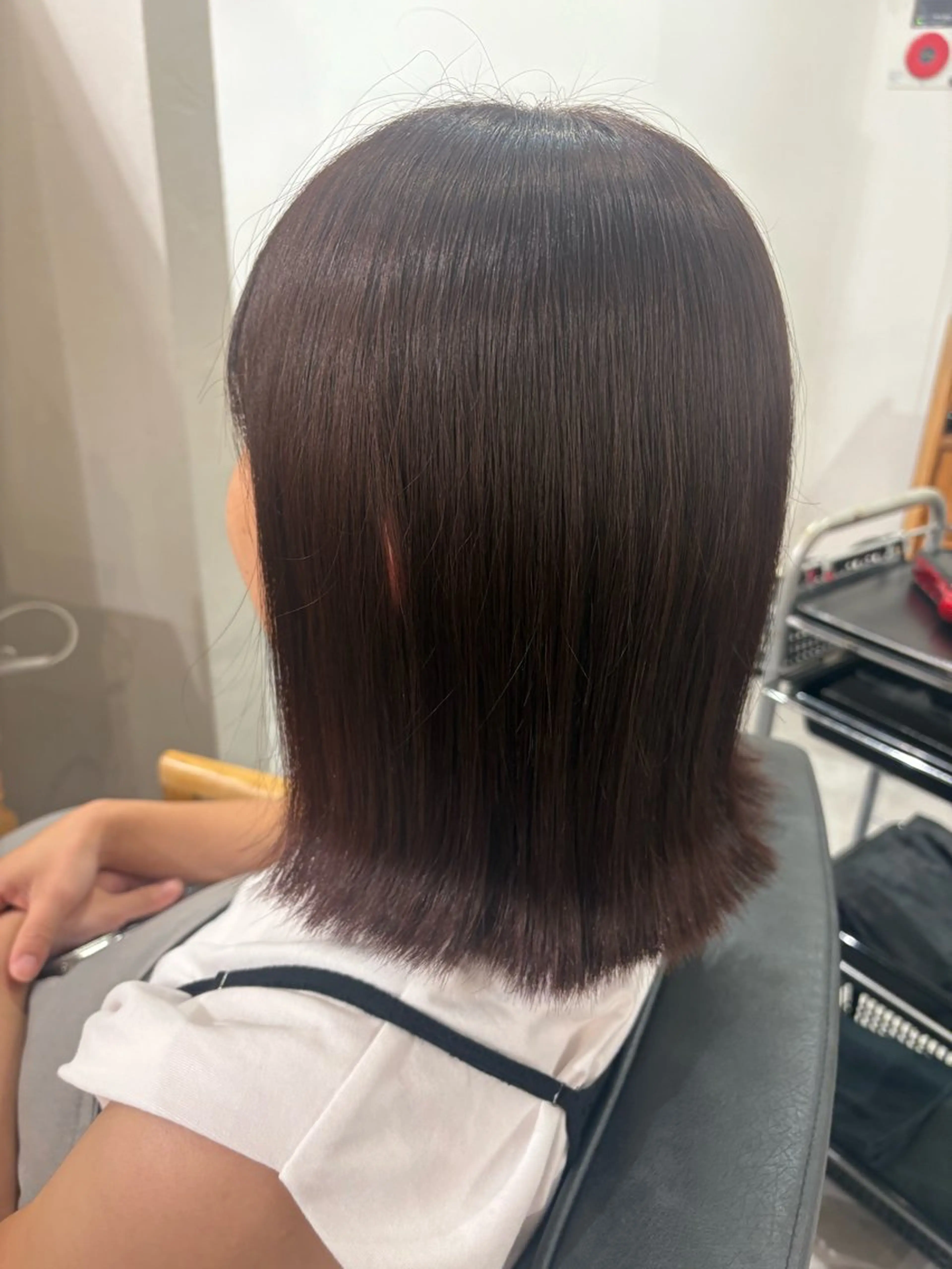 ミディアム 岬 怜奈のヘアスタイル