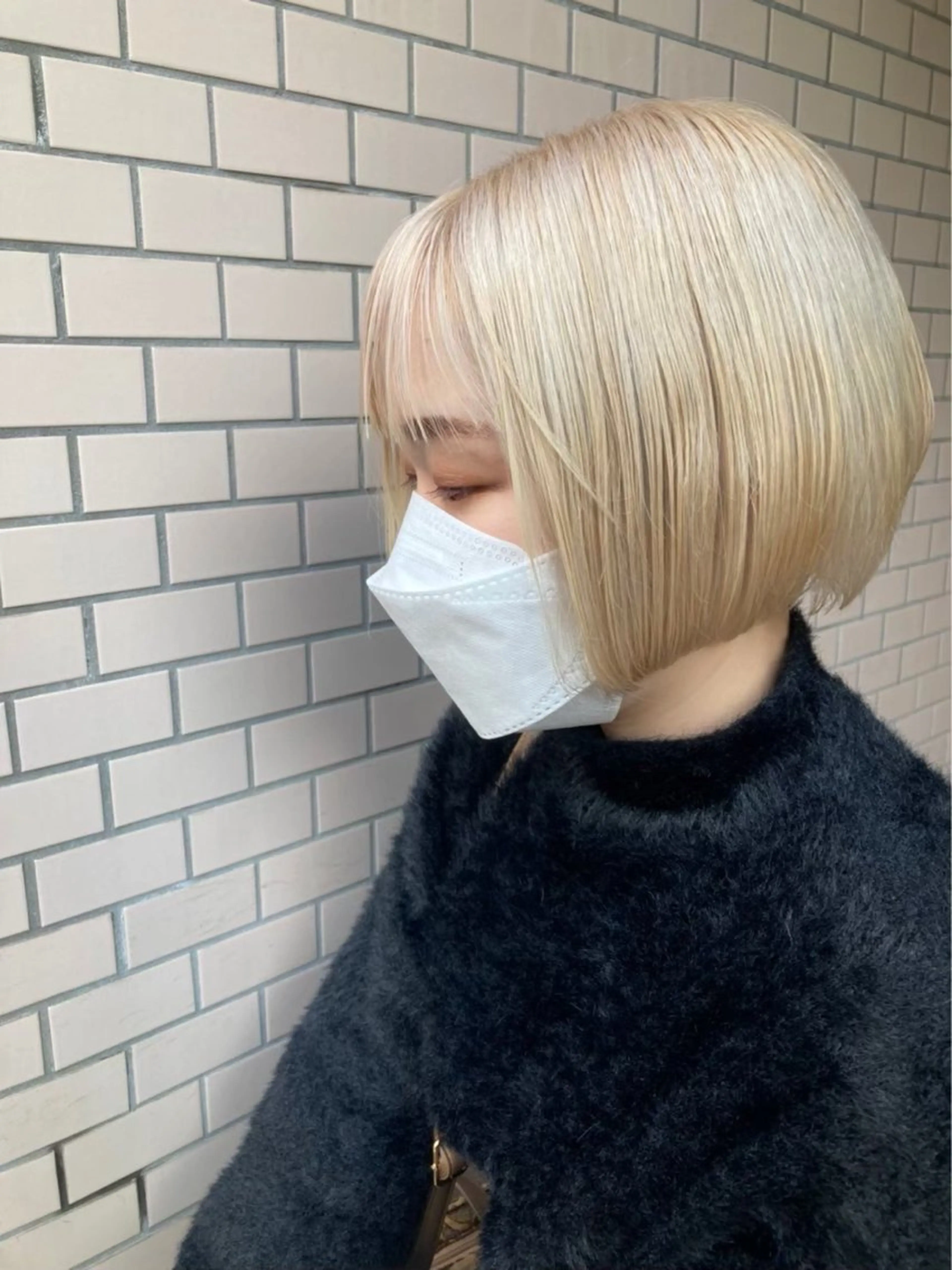 ミディアム カラー ベージュカラー ダブルカラー SHOEI 【nero】のヘアスタイル