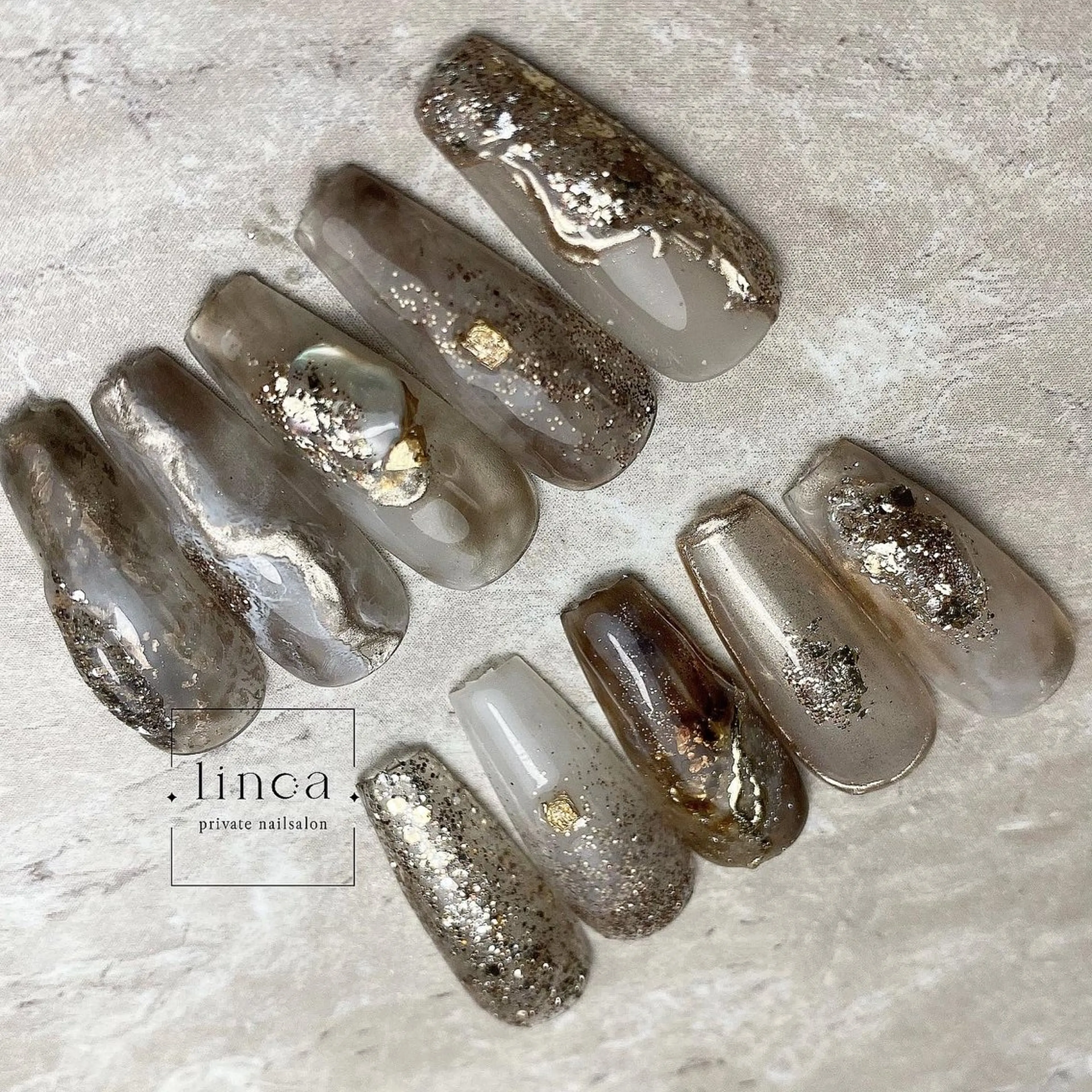 ネイル ニュアンスネイル シンプルネイル linoa nailのネイルデザイン