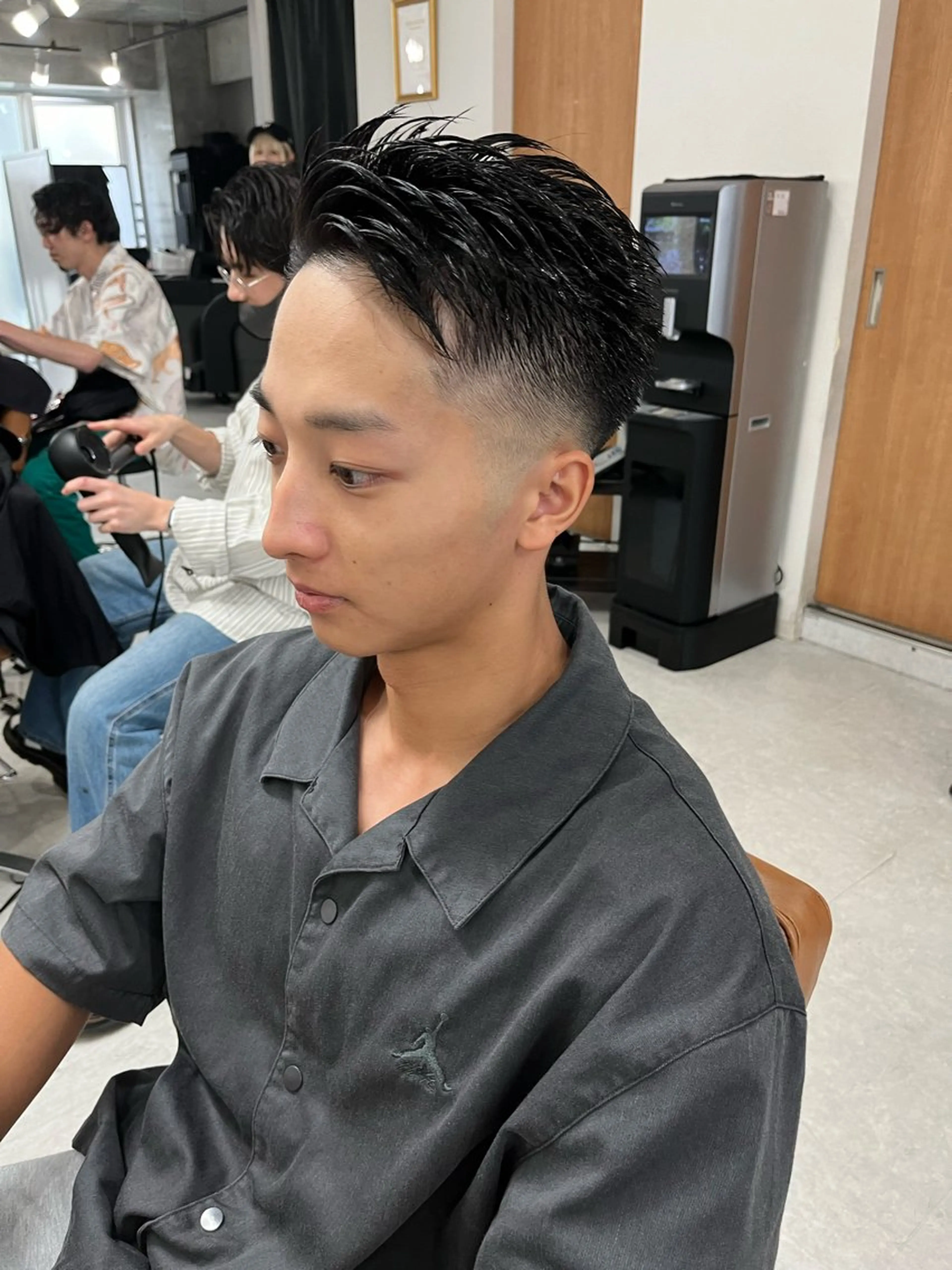 ショート メンズ フェードカット スキンフェード メンズベリーショート ベリーショート ショートヘア メンズ特化/パーマ /フェード/洋輔のヘアスタイル