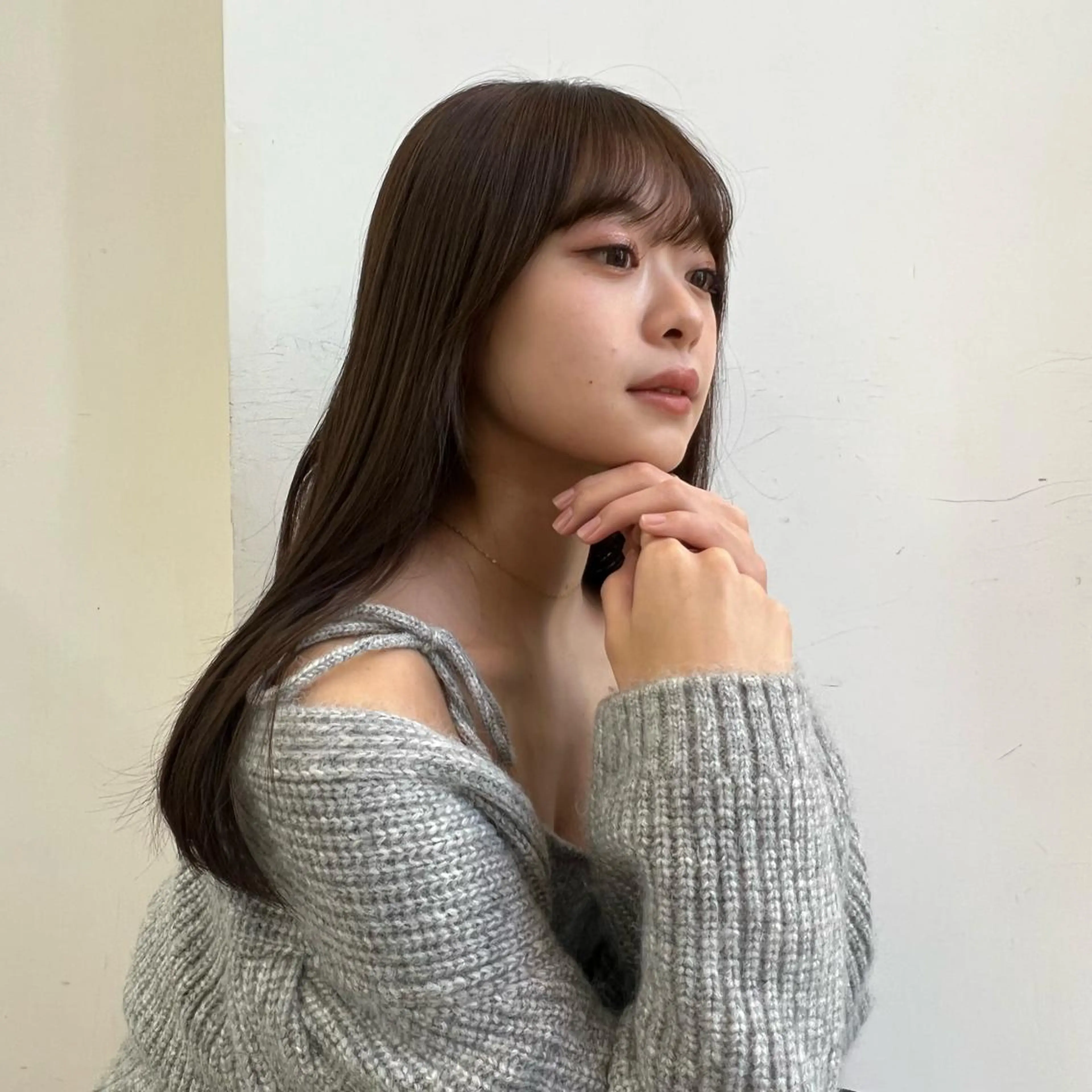 ロング カラー kida nanaeのヘアスタイル