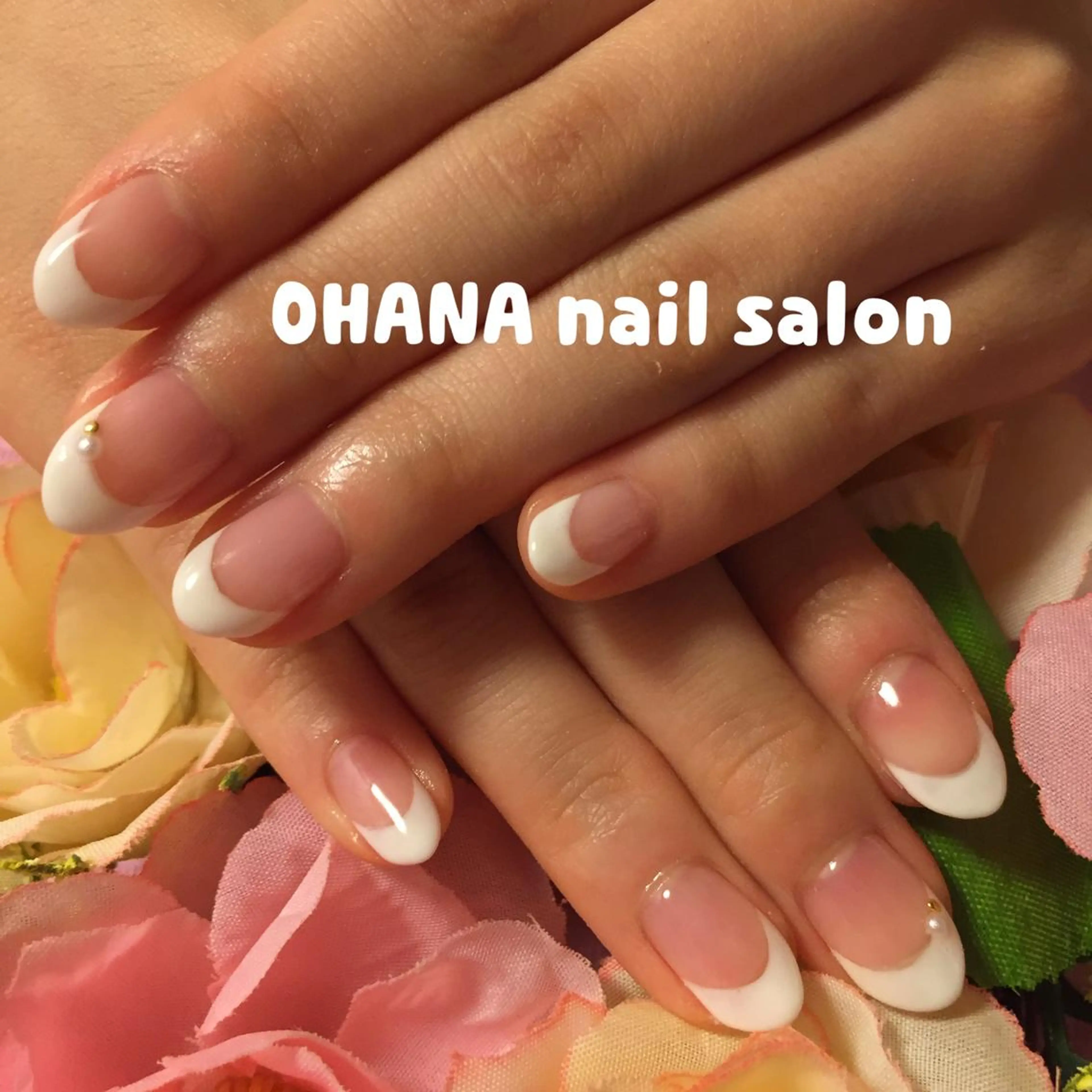 ネイル フレンチネイル 那覇🏝️台湾人 ネイリストSHIUのネイルデザイン