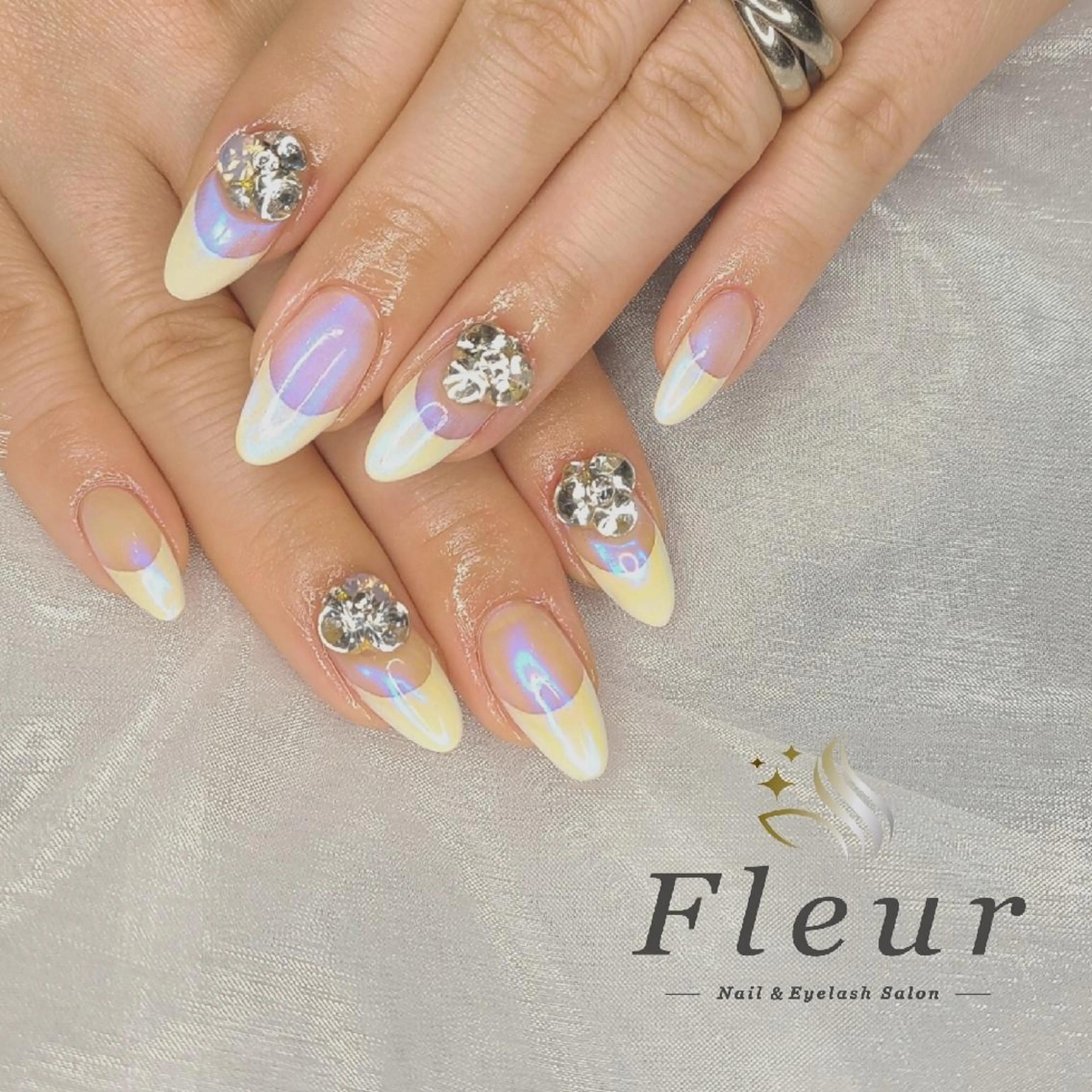 ネイル ハンドネイル nail&eye ♡Fleur♡のネイルデザイン